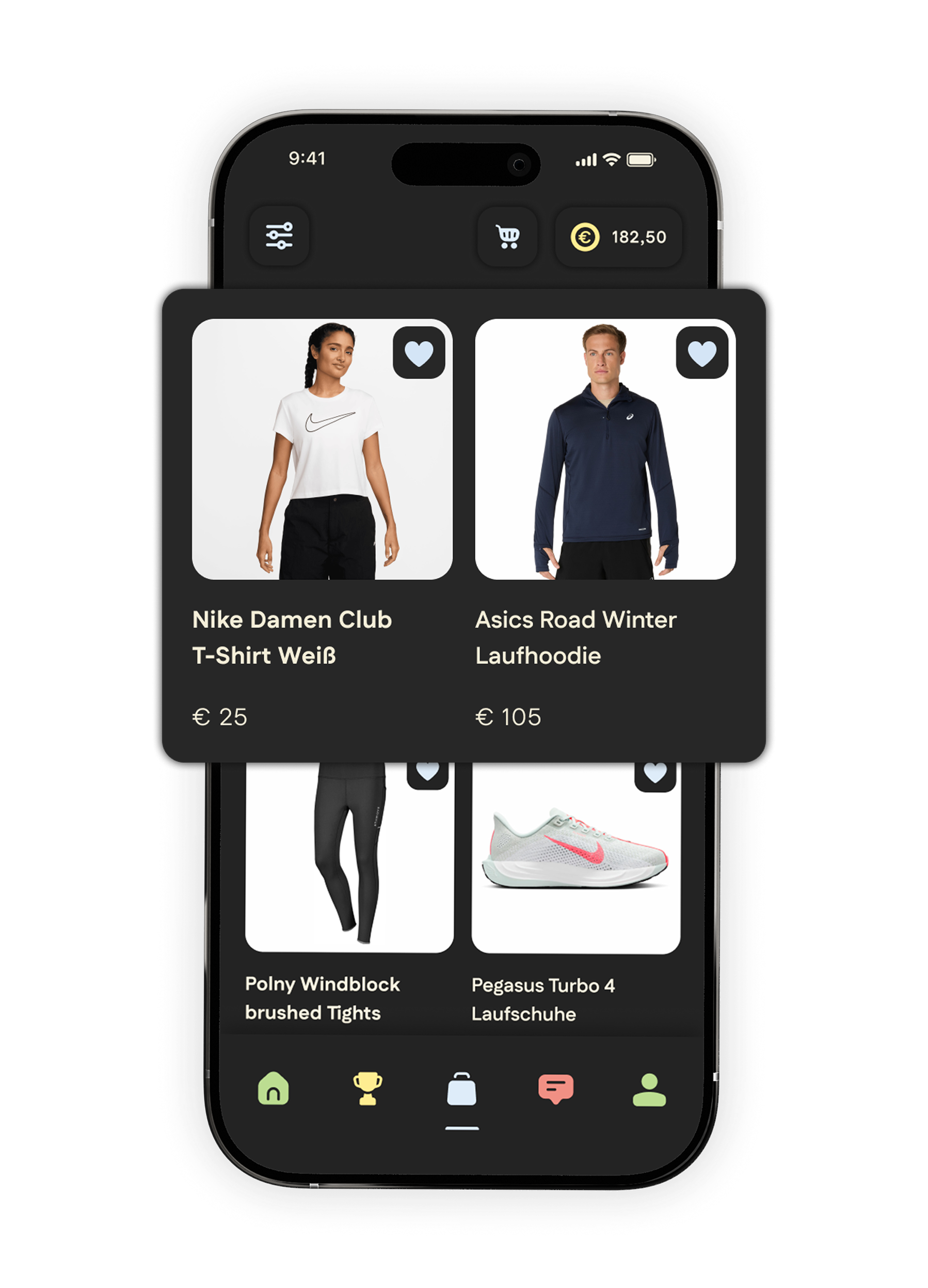 benmo app online shop intersport bewegung belohnung guthaben