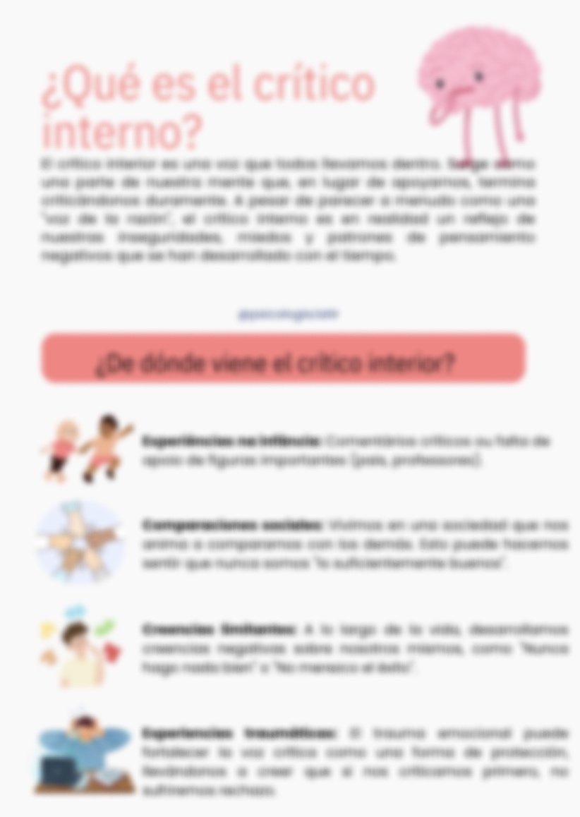 Herramienta de evaluación autocrítica