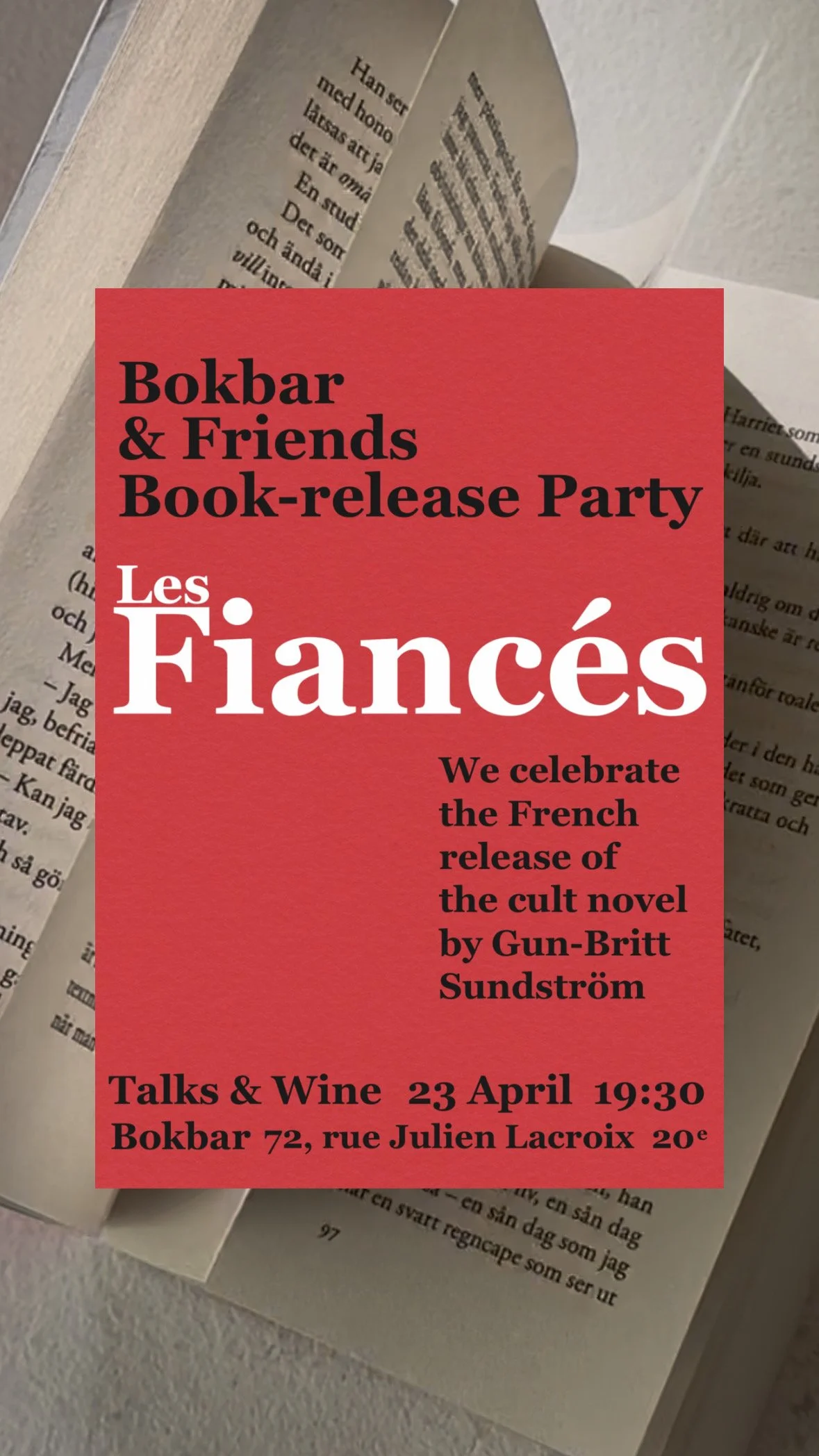 RELEASE PARTY: Les Fiancés, Gun-Britt Sundström