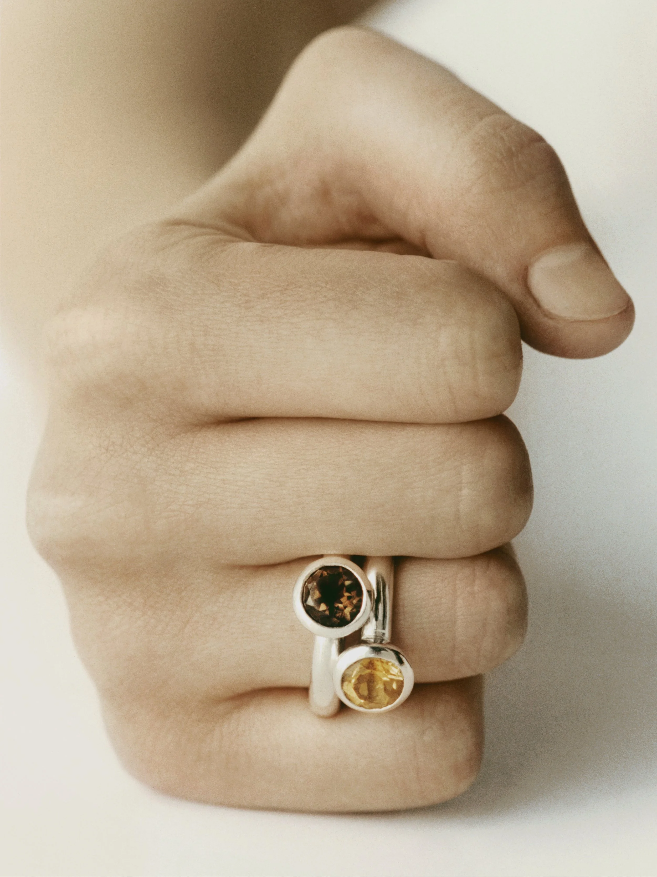 Drop Ring Quartz