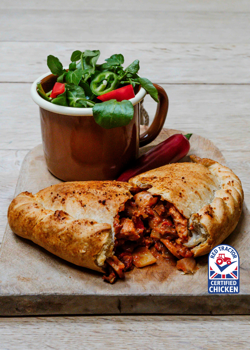 Spicy Chicken & Chorizo Pasty 283g