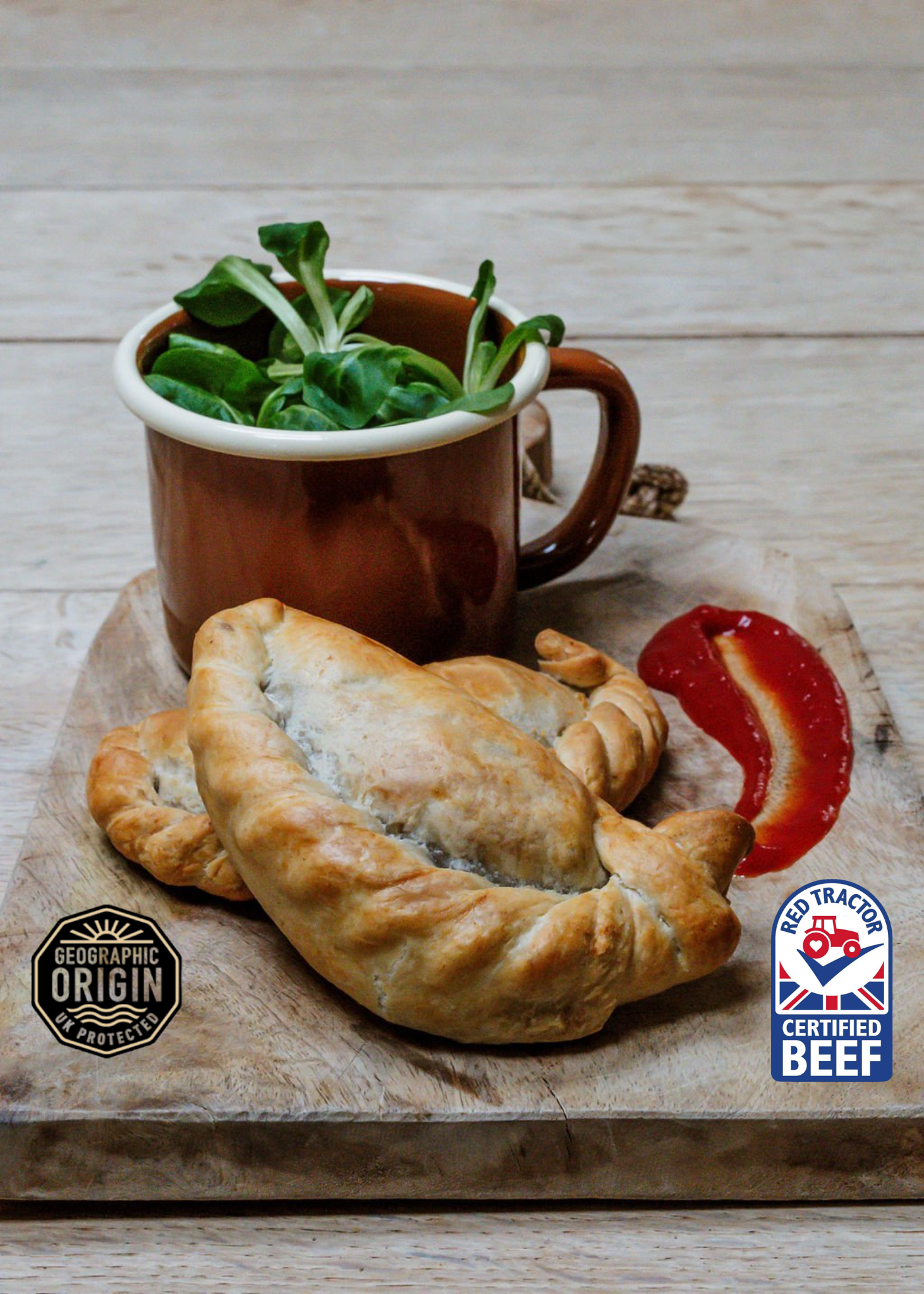 Traditional Cornish Pasty Small 142g