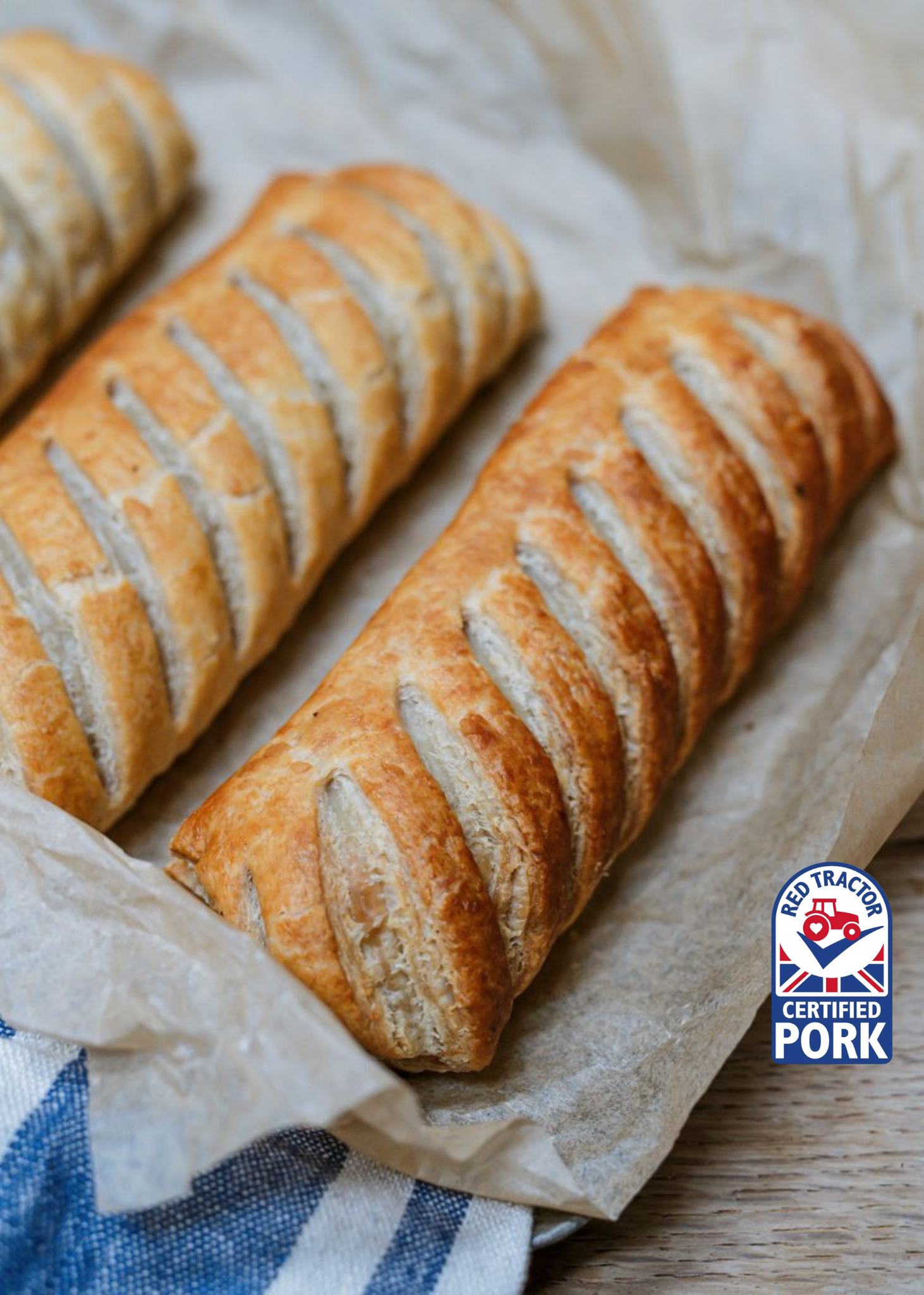 Jumbo Sausage Roll 8" 215g