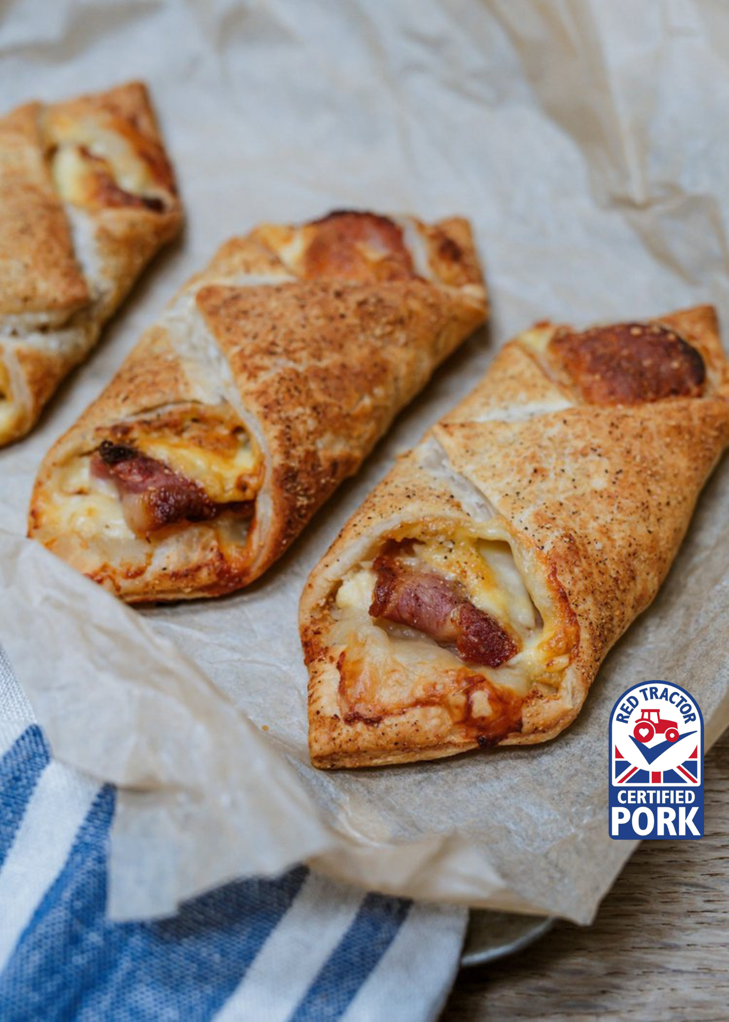 HTG Cheese & Bacon Turnover 139g