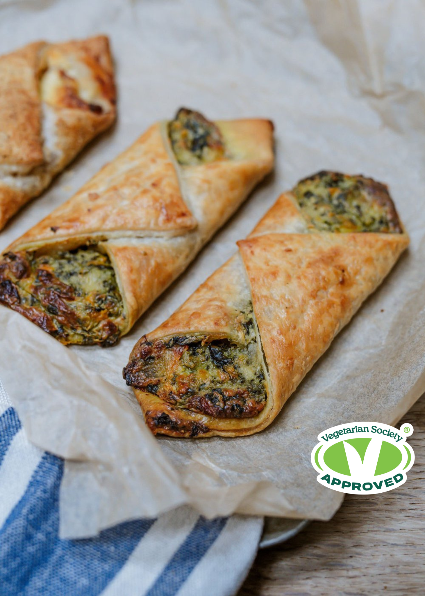 HTG Cheese & Spinach Turnover 125g