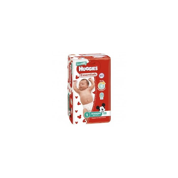 Huggies Essential Newborn 4x28's