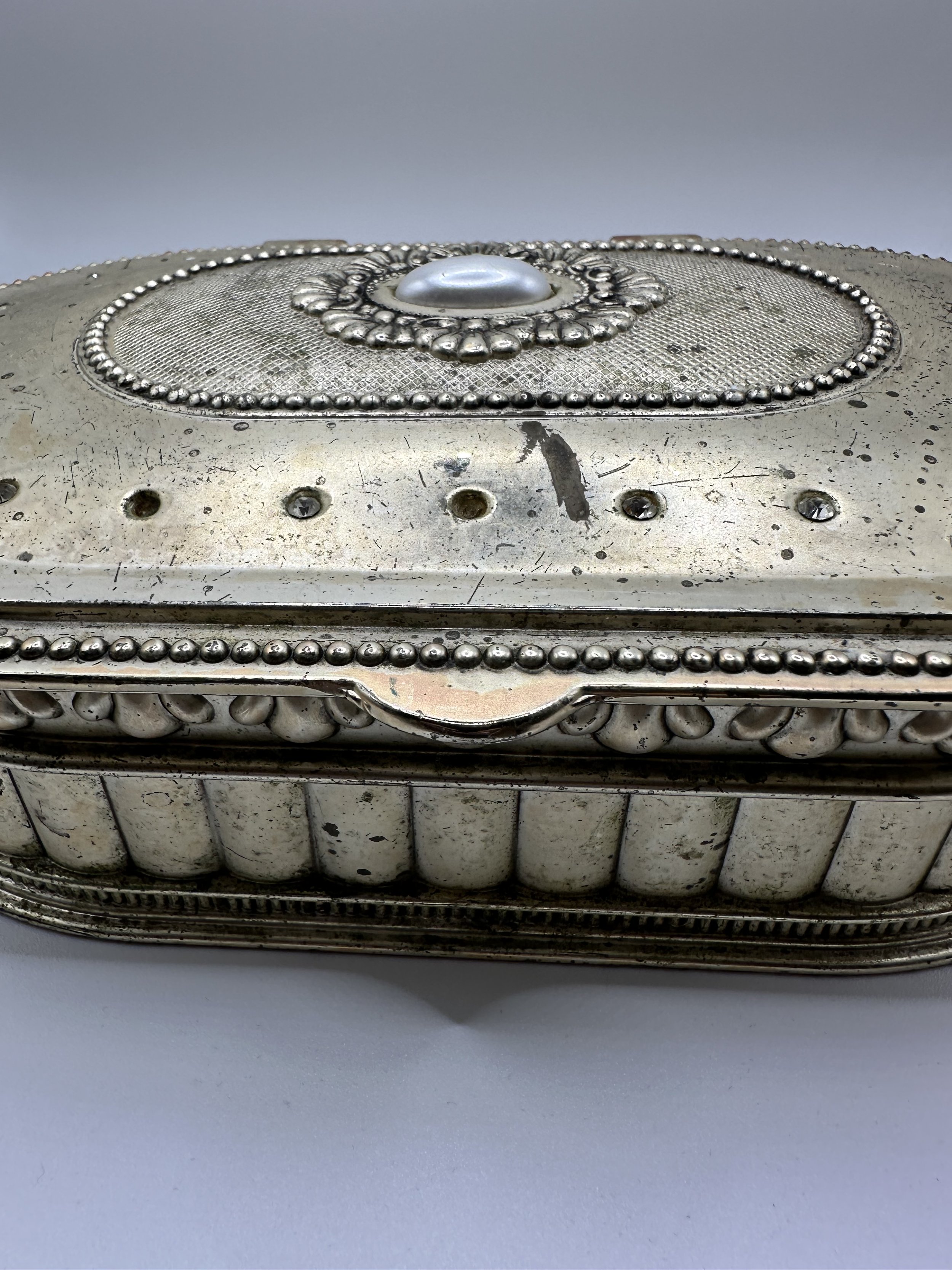 Vintage Godinger Silver Jewelry Box