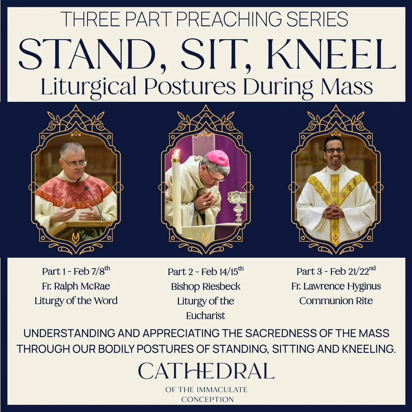 Memo from the Clergy Team: Liturgical Postures