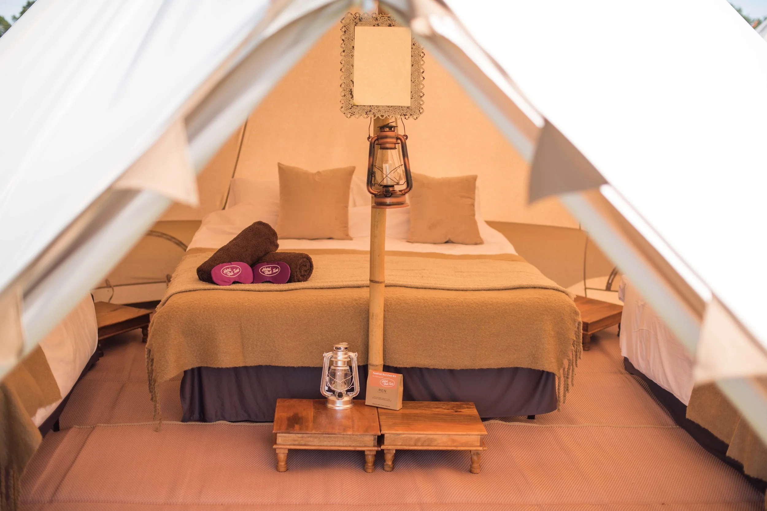 Silverstone F1 camping at Woodlands campsite during the British Grand Prix