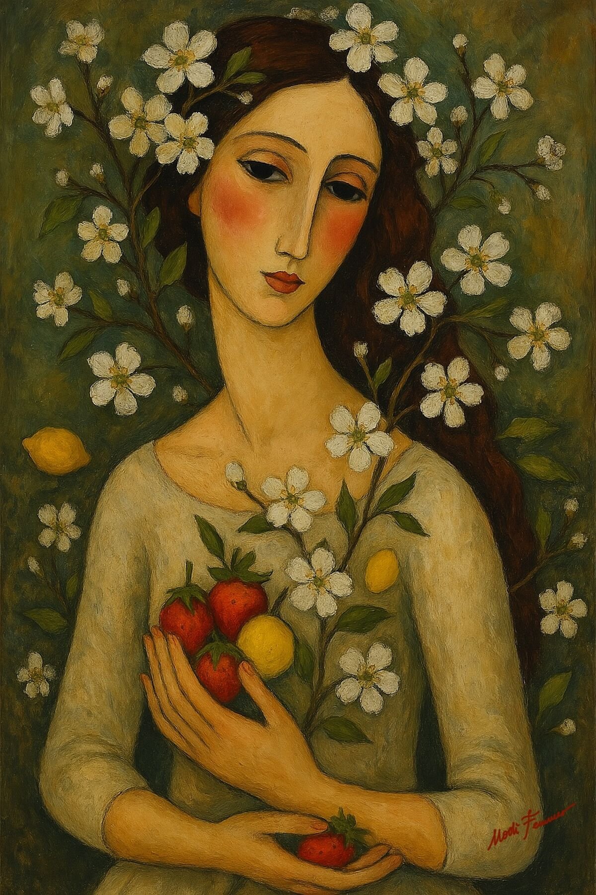 She carried both the sweetness and the tartness