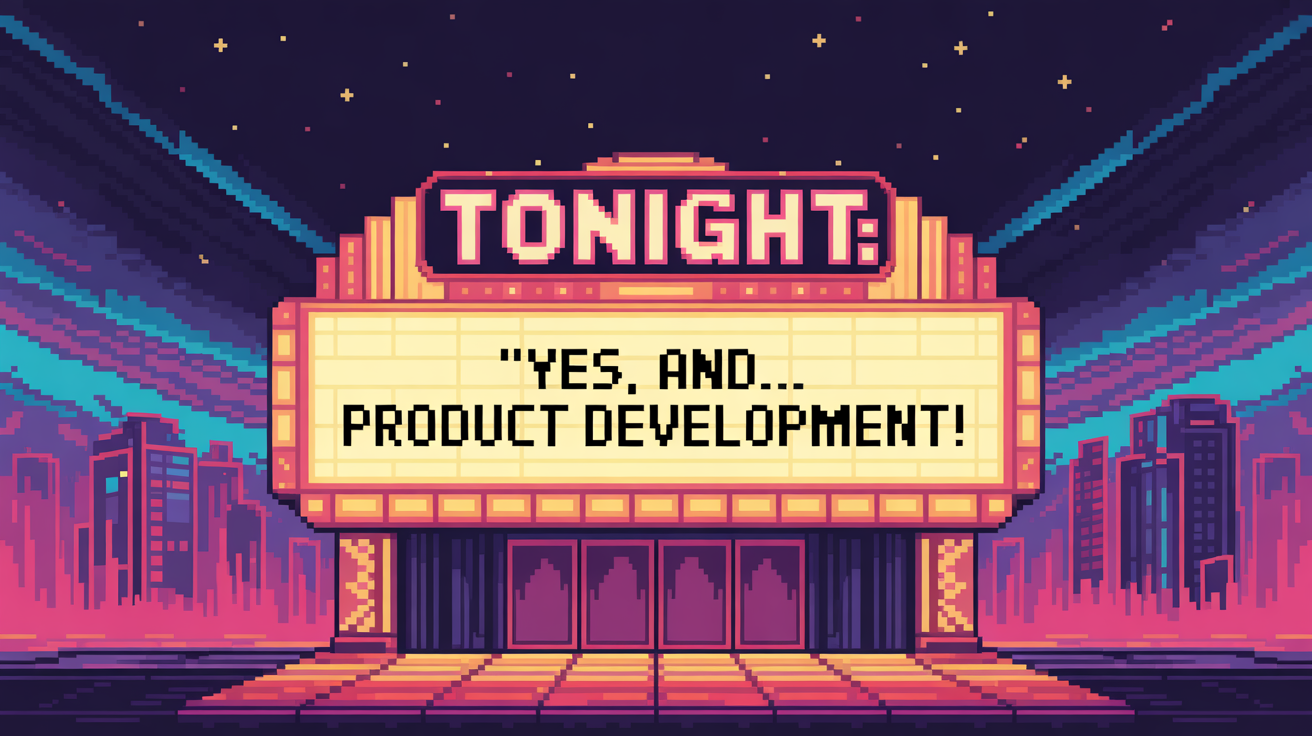 "Yes, and..." Product Development: Improv Lessons for Building Products at AI Speed