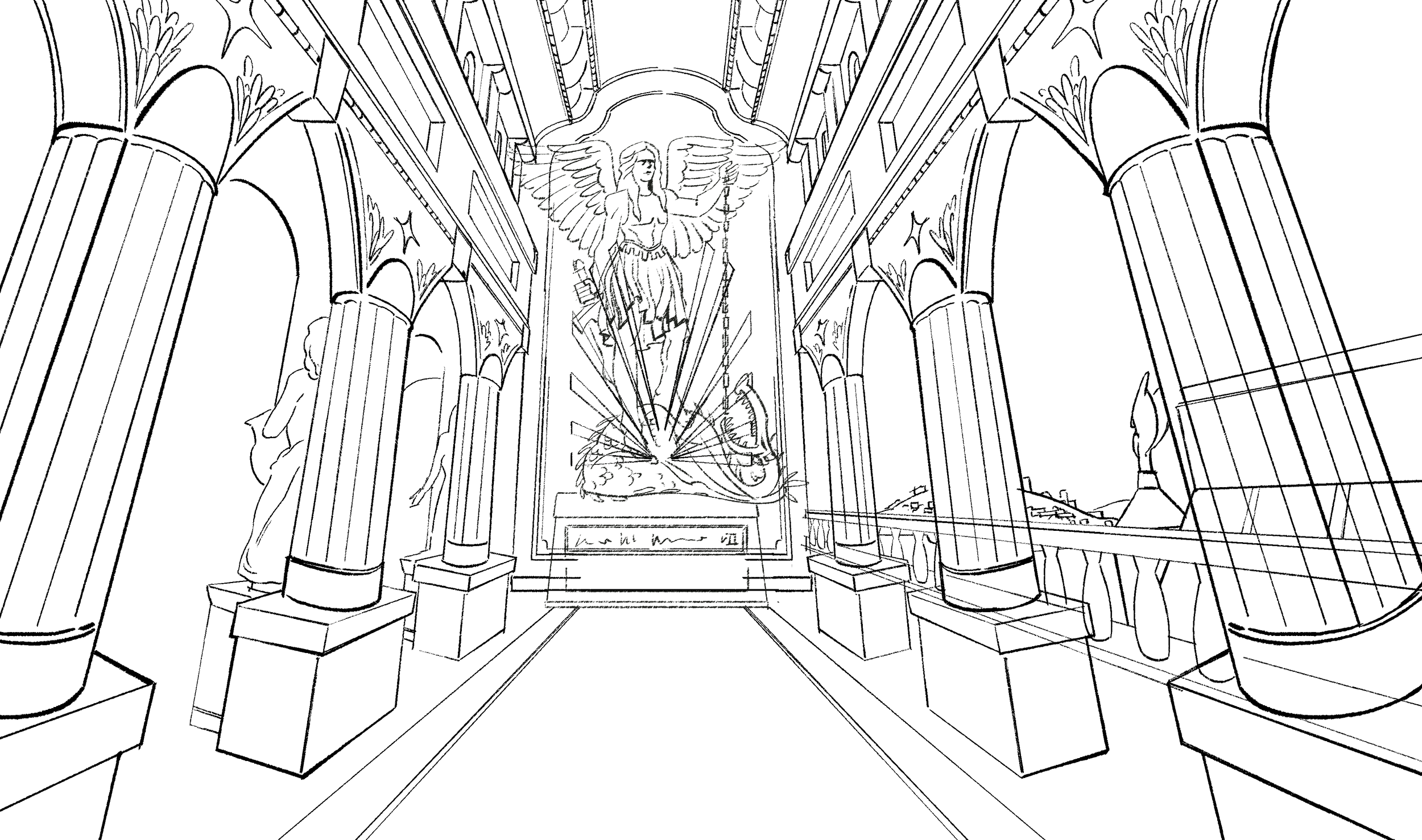 Layout for No Gods in Paradise 2026