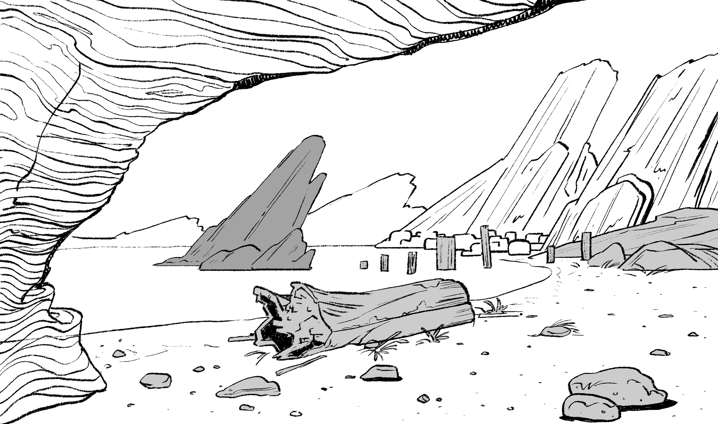 Layout for No Gods in Paradise 2026