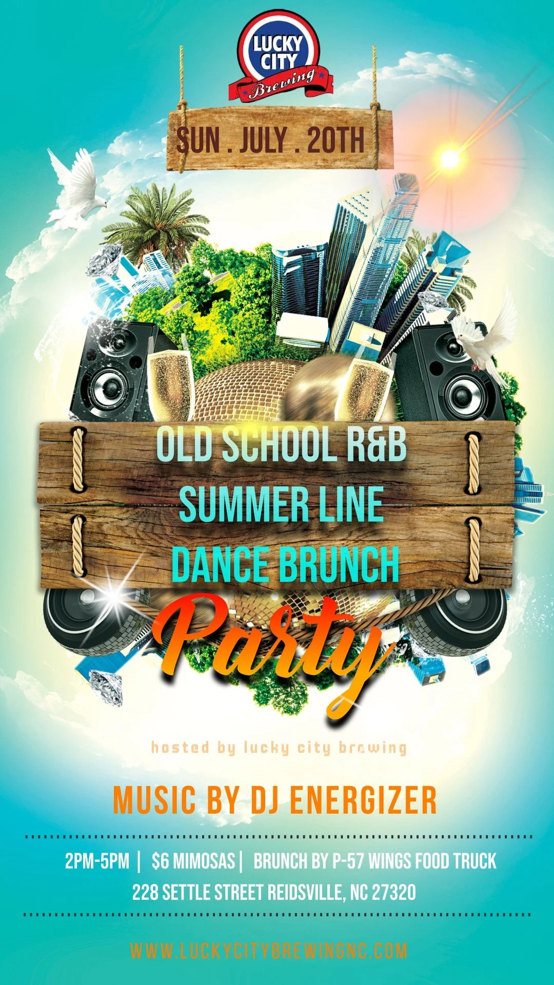 Old School R&B Summer Line Dance Party