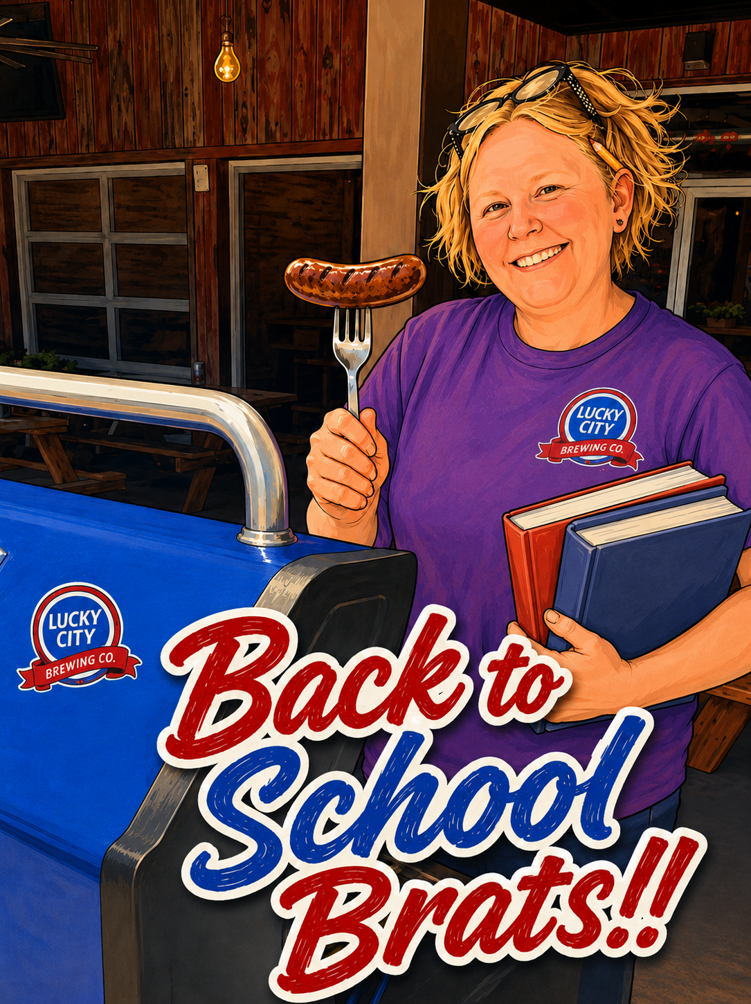 Back to School Brats &amp; Rock-N-Jam County Band!!!