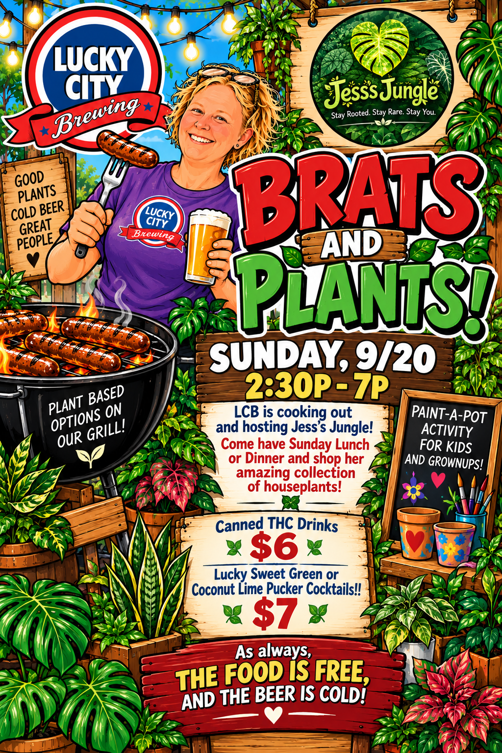 BRATS and Plants swap &amp; sh0p