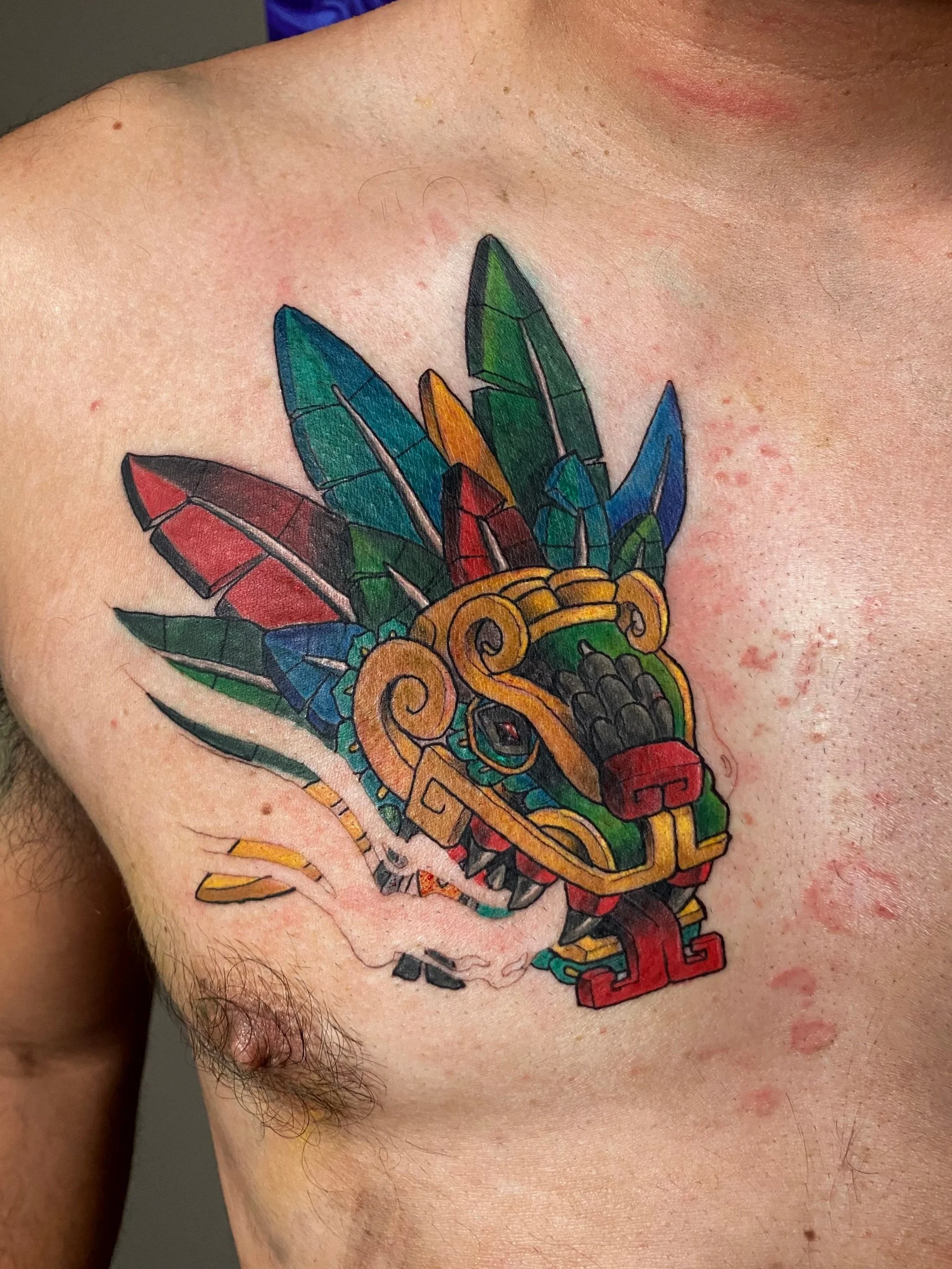 Full color Quetzacoatl 