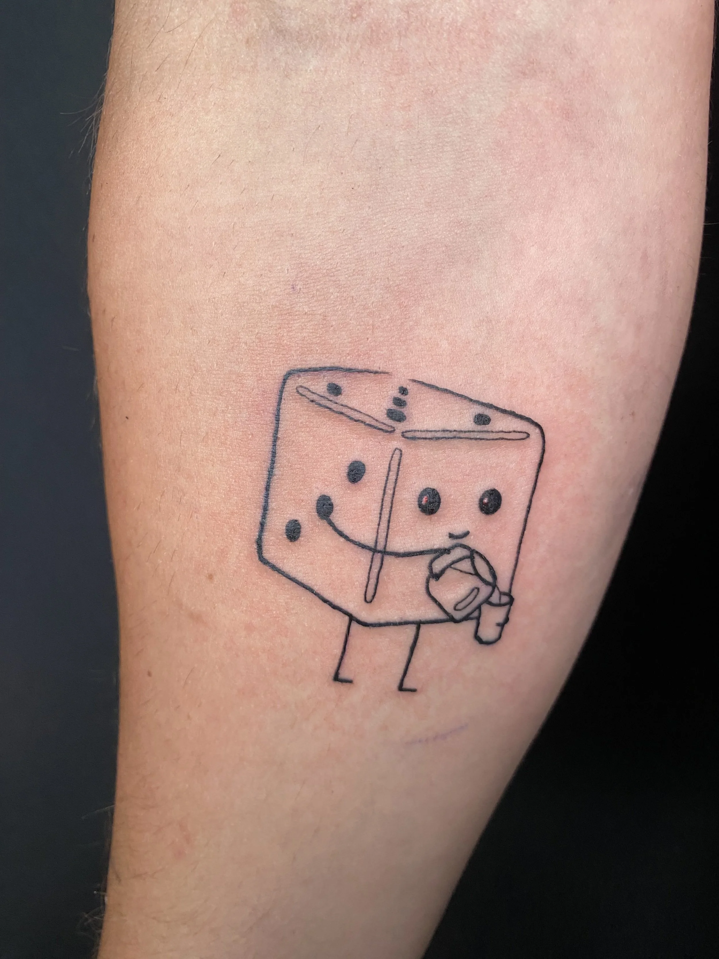 Linework coffee dude