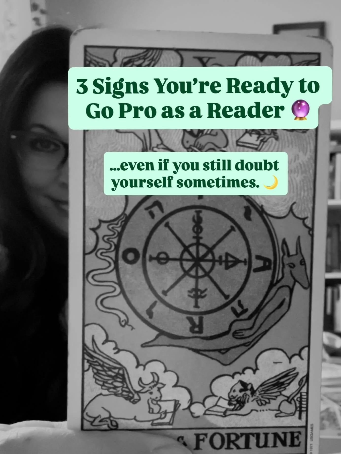 You don&rsquo;t need a certification, a massive following, or &ldquo;perfect&rdquo; confidence to start your psychic business.
Here are 3 signs you&rsquo;re more ready than you think 👇

1️⃣ You already give readings to friends &ldquo;just for fun.&r