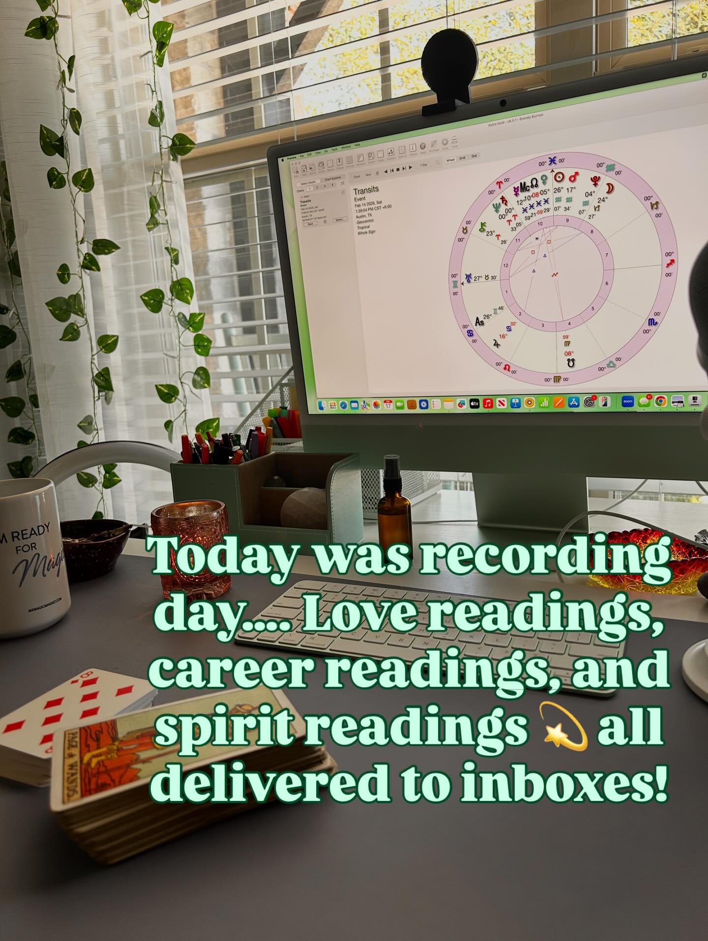 Open your email and receive a reading! Order yours with link in bio 🩷💫