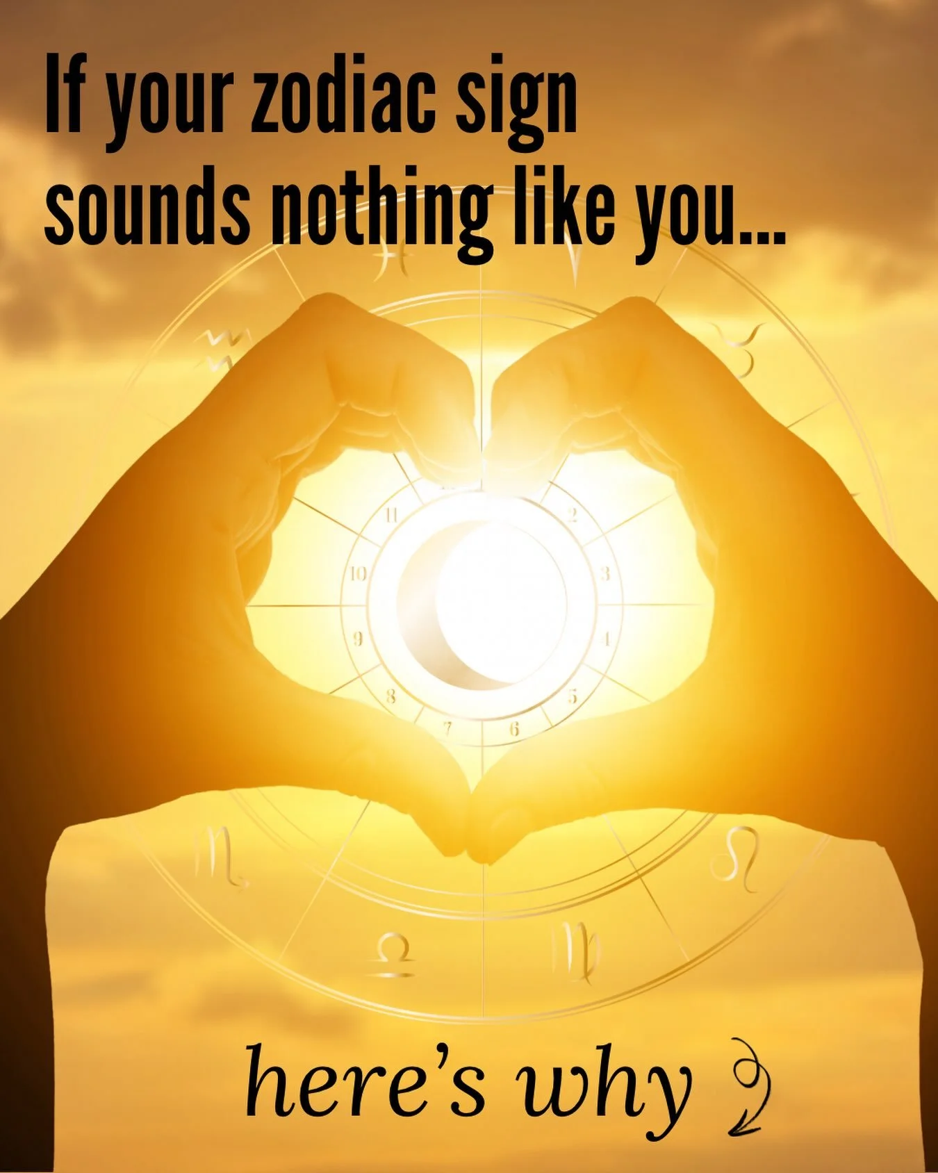 &ldquo;Are you sure I&rsquo;m really this sign?&rdquo; 😂
I hear this from clients all the time when we talk about their sun sign. A little of it fits, but the rest sounds like someone else.

Your sun sign is the zodiac sign you look up when you read