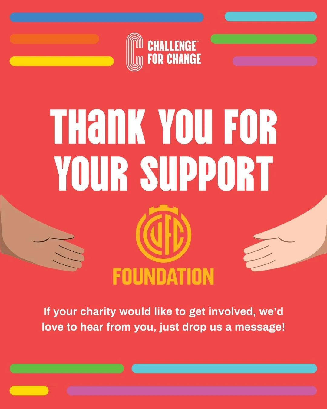 🟠⚫ We&rsquo;re proud to welcome @cufcfoundation to Challenge for Change, a brilliant charity using the power of sport to build a stronger, healthier and more equal Cambridge 💛

As the charitable arm of Cambridge United FC, they&rsquo;re inspiring c