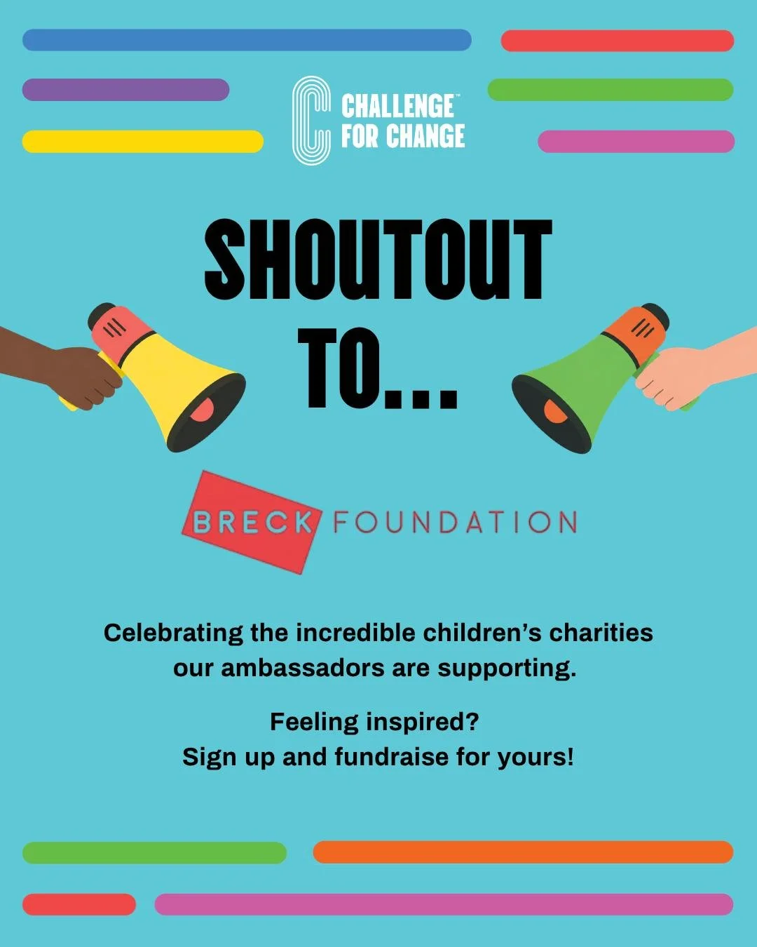 Recognising @breckfoundation 💛

As part of Challenge for Change, Louise is supporting Breck Foundation, an incredible charity helping to protect children and young people through vital online safety education.

Their work raises awareness around dig
