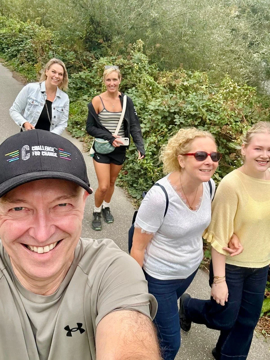 Challenge for Change is even better when you do it together! 🙌

David was out in Caversham recently, getting some more kilometres on the board alongside business partners and enjoying a walk with good company along the way 🌍

That&rsquo;s exactly w