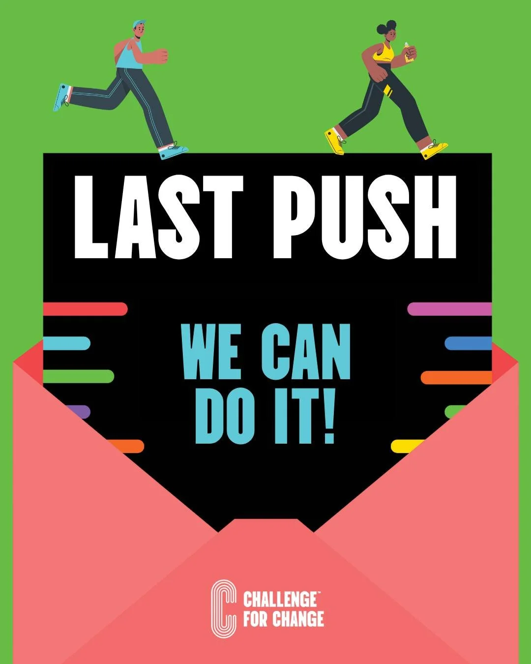 One last push. Let&rsquo;s finish September strong! 💪🌍

We&rsquo;ve walked, run, cycled, swam and moved our way through an incredible month, with every kilometre taking us further on our journey and every fundraising effort helping support children