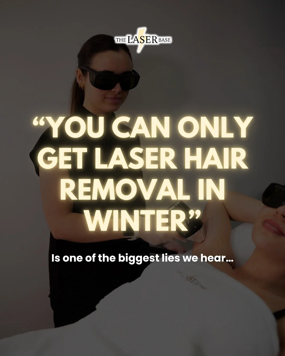 &ldquo;You can only get laser hair removal in winter&rdquo; is one of the biggest lies we hear.

So many clients delay starting because they think summer and sun exposure mean laser isn&rsquo;t possible, but that&rsquo;s not the case.

With the right
