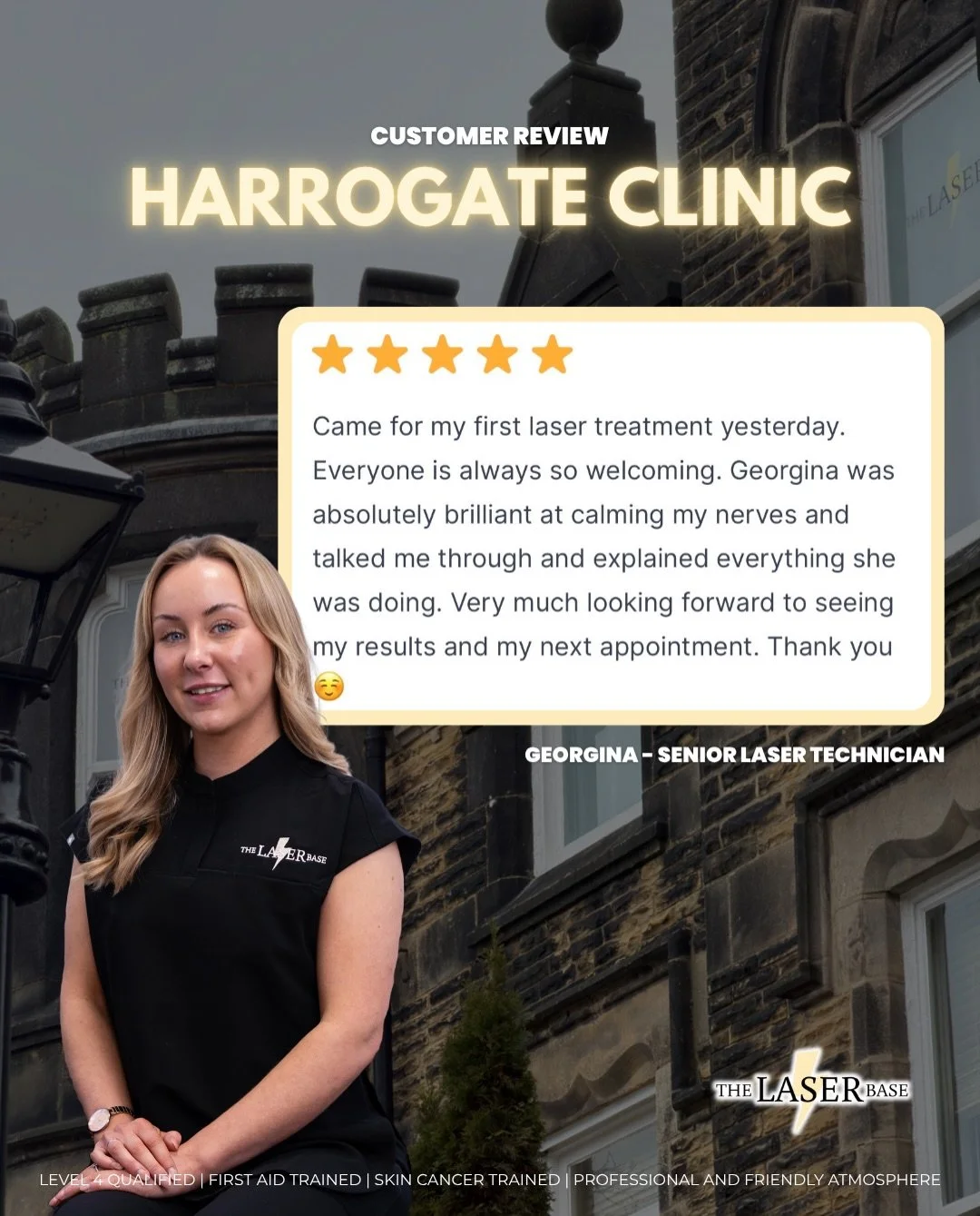 There&rsquo;s nothing quite like reading a review from you. 💛

Every bit of feedback - whether it&rsquo;s a five-star rating or a quiet word about how your treatment went - genuinely helps us grow. It tells us what&rsquo;s working, where we can do b