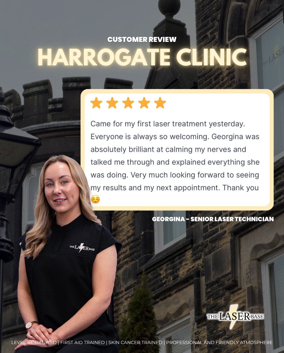 There&rsquo;s nothing quite like reading a review from you. 💛

Every bit of feedback - whether it&rsquo;s a five-star rating or a quiet word about how your treatment went - genuinely helps us grow. It tells us what&rsquo;s working, where we can do b