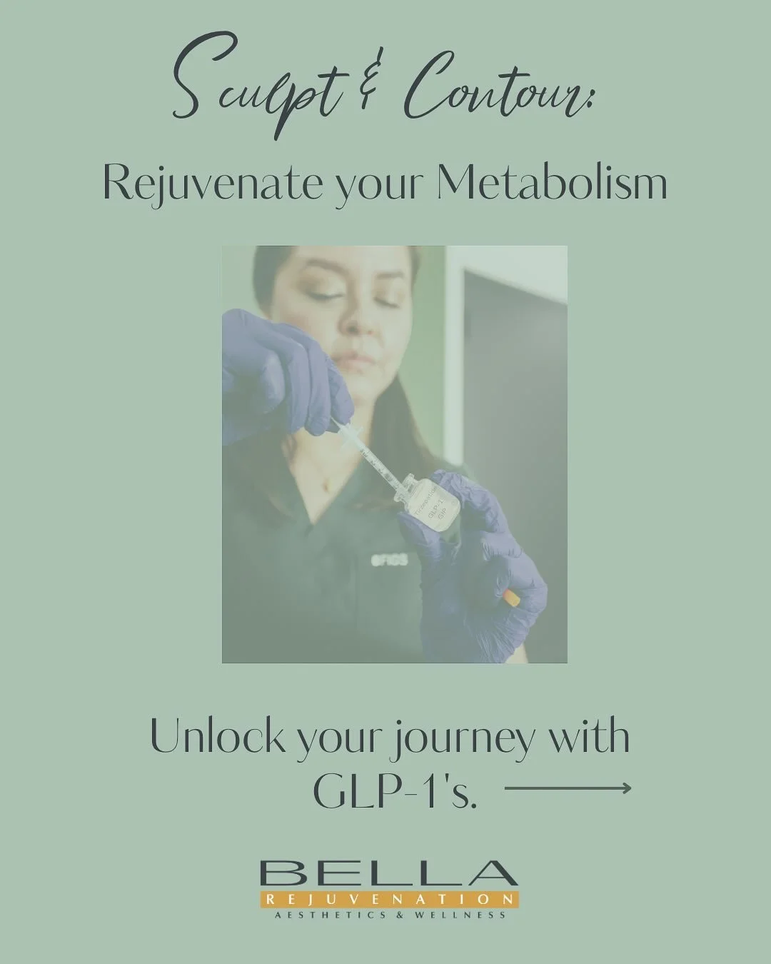 🌿GLP-1s should never be one-size-fits-all. With our Sculpt &amp; Contour program, you&rsquo;ll get personalized dosing, mindful nutrition, and expert guidance, empowering you with education about your body and what to expect. This isn&rsquo;t just w