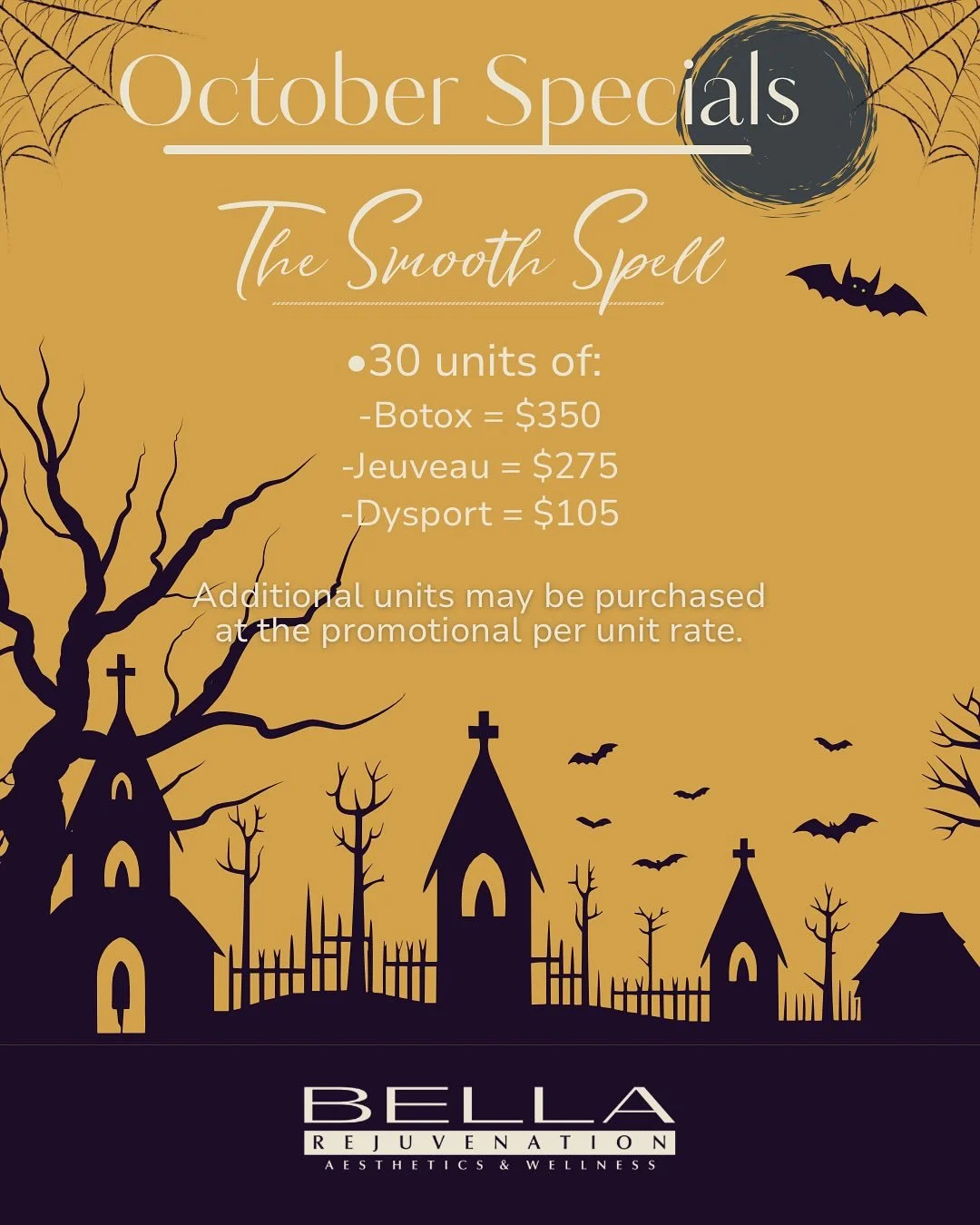 🧙No tricks, just treats🍬✨
Cast a 🪄Smooth Spell and sip on some Plump
Potion🍵 for that magical boost before the holiday seasonbegins. Smooth away fine lines, plump up your pout, and step into spooky season looking boo-tiful.🎃✨

But why stop at yo