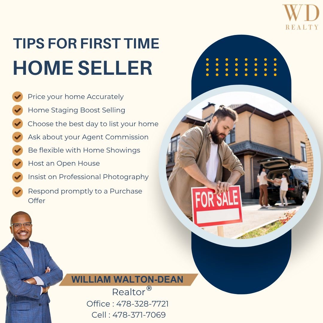 🏡 First-Time Home Seller? Here’s How to Set Yourself Up for Success!
Selling your home for the first time can feel overwhelming — but with the right guidance and strategy, it doesn’t have to be. ✅
Here are 8 simple tips to help y