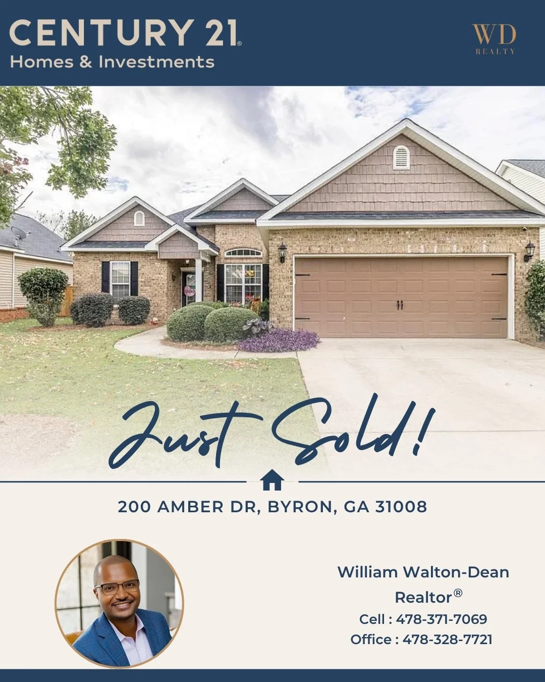 🏡 SOLD! Your Dream Home Just Got Closer to Reality! 🔑

Congratulations to the sellers and the happy new homeowners of 200 Amber Dr, Byron, GA 31008! This beautiful property is now officially SOLD.
 
Seeing this incredible home go so quickly proves 