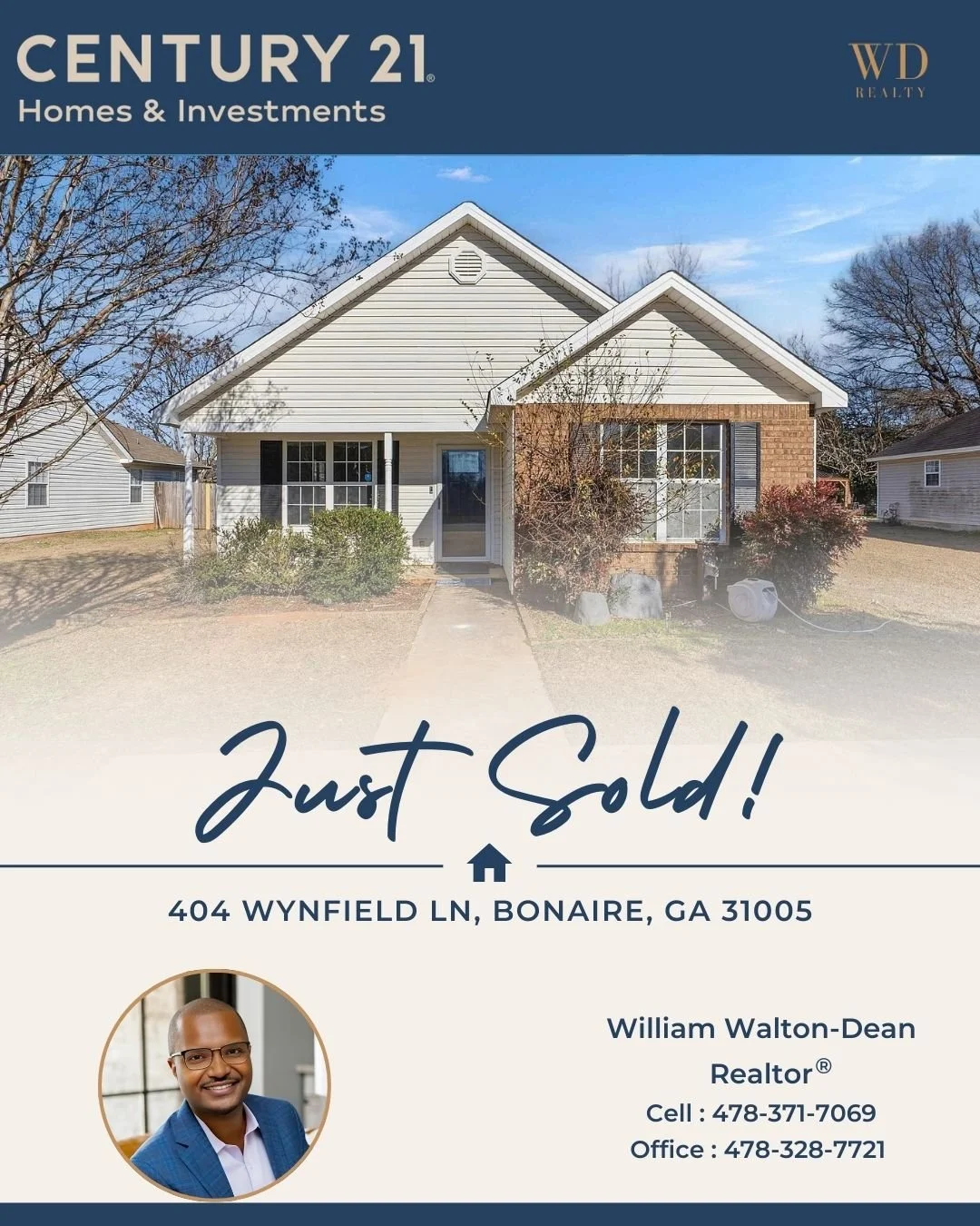Another successful closing in Bonaire! 🎉

 Congratulations to my buyers on the sale of 404 Wynfield Ln, Bonaire, GA 31005.

Helping families reach their real estate goals is what it&rsquo;s all about. With the right strategy and negotiation, success