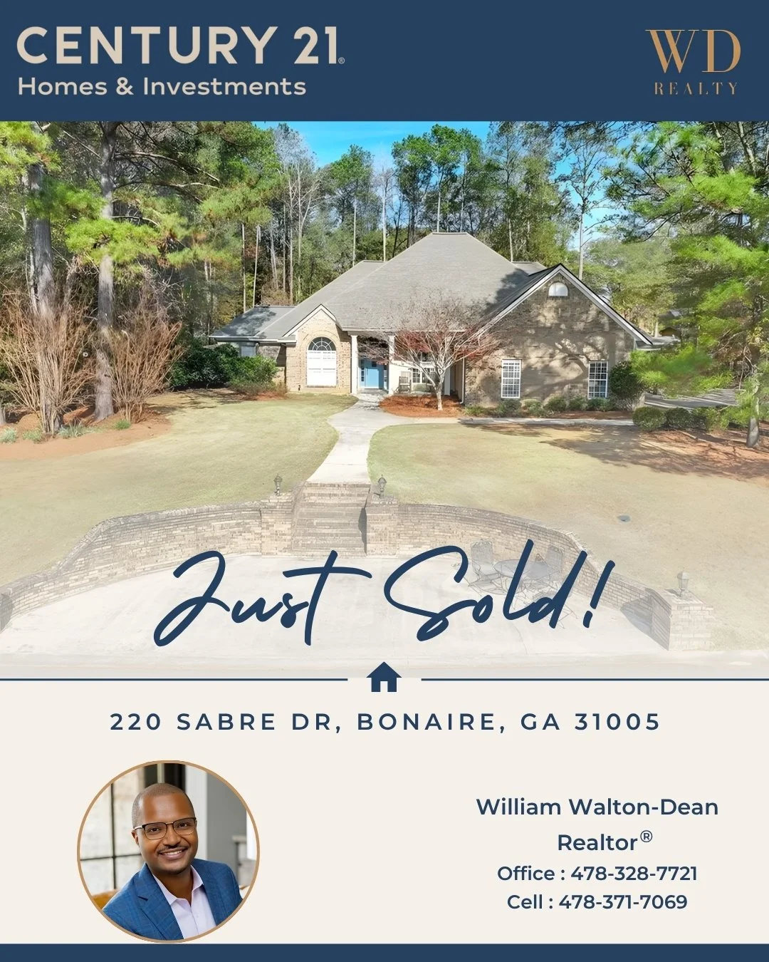 Just Sold! 🏡

Congrats to my amazing buyers on their new home at 220 Sabre Dr, Bonaire, GA 31005! 🎉 I&rsquo;m thrilled to have represented you in this journey. Wishing you all the best as you start this exciting new chapter.

If you're ready to mak
