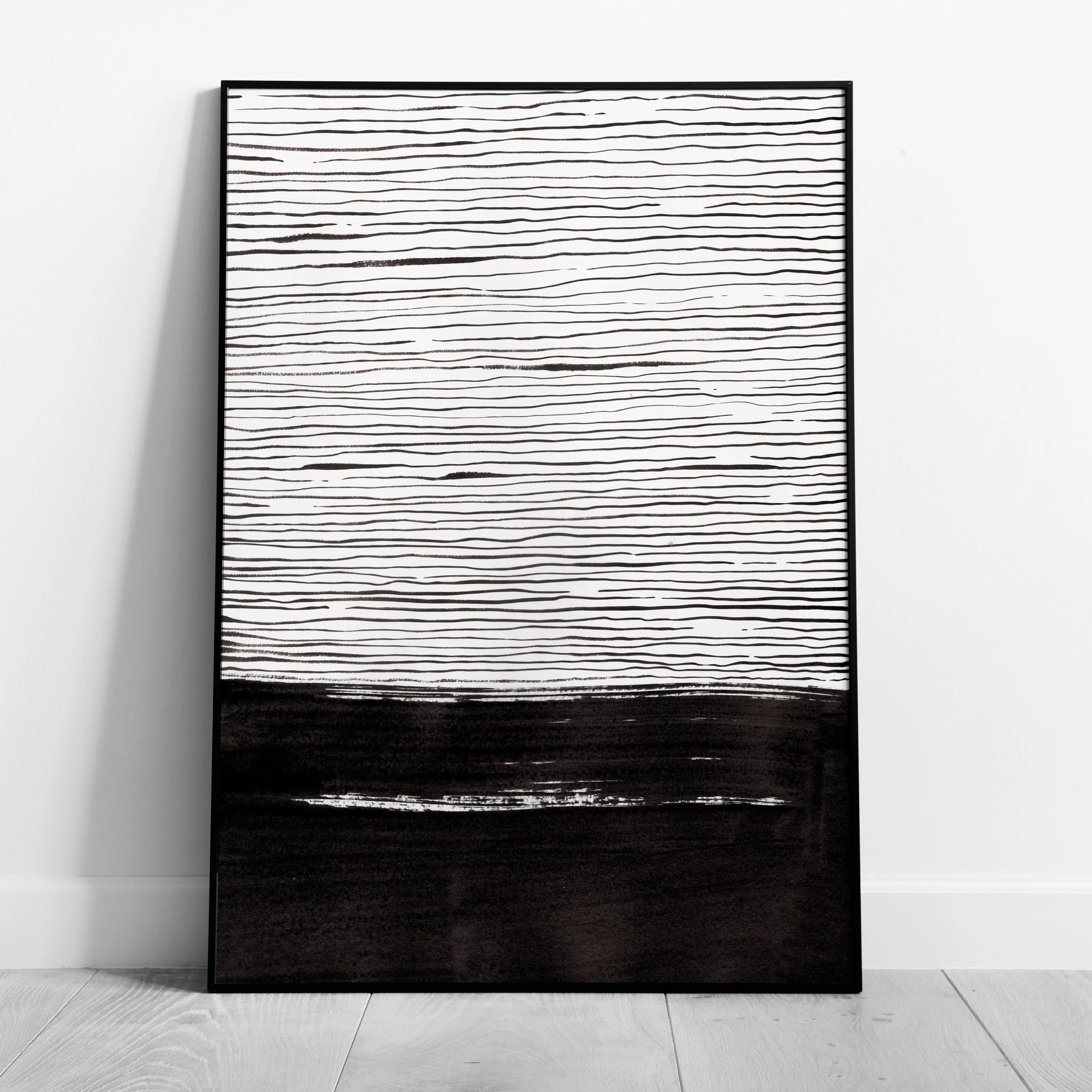 Composition 020124_03, 30x21 cm, Indian ink on paper. *SOLD*