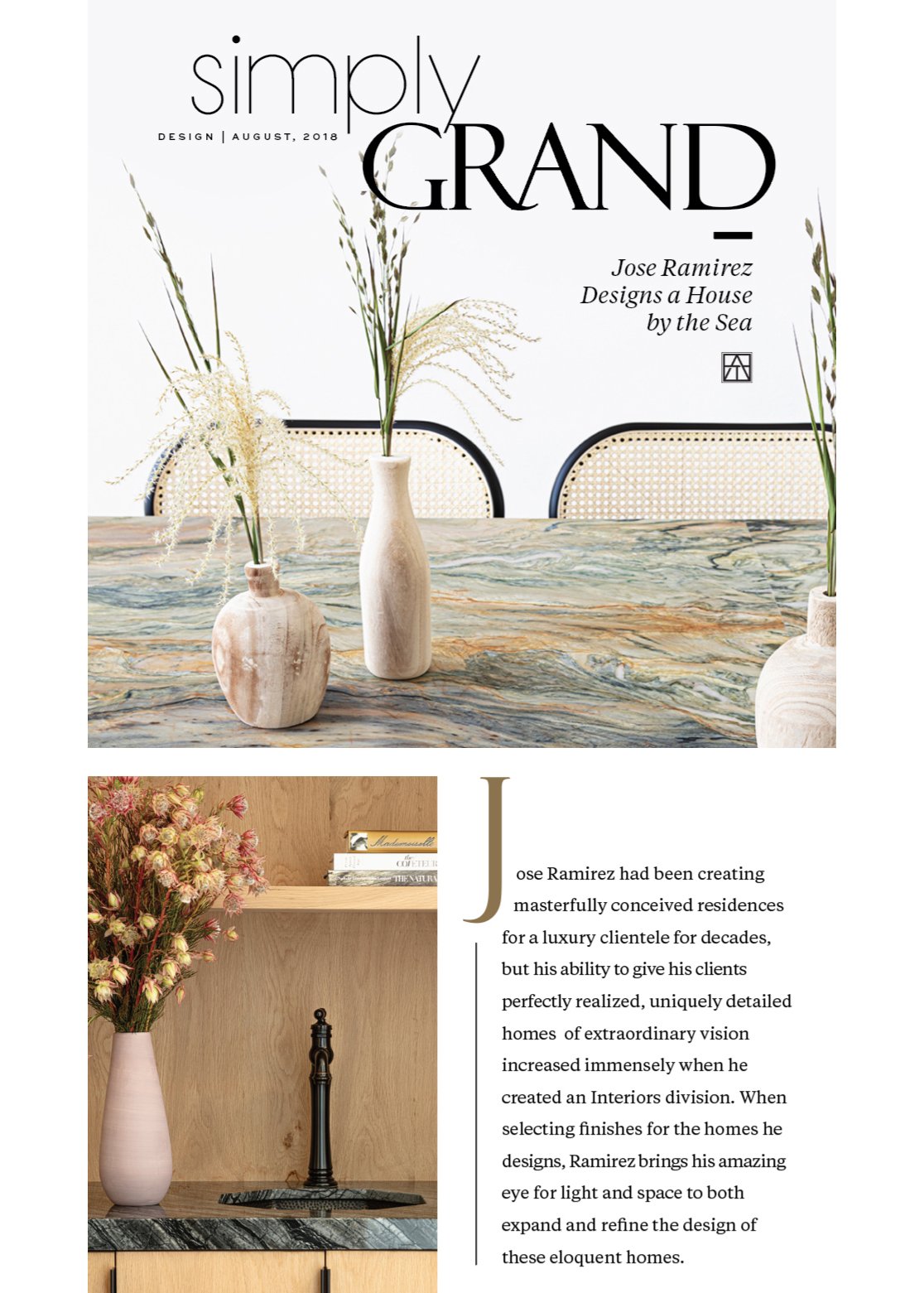 Jose Ramirez digital article, eblast & web banners
