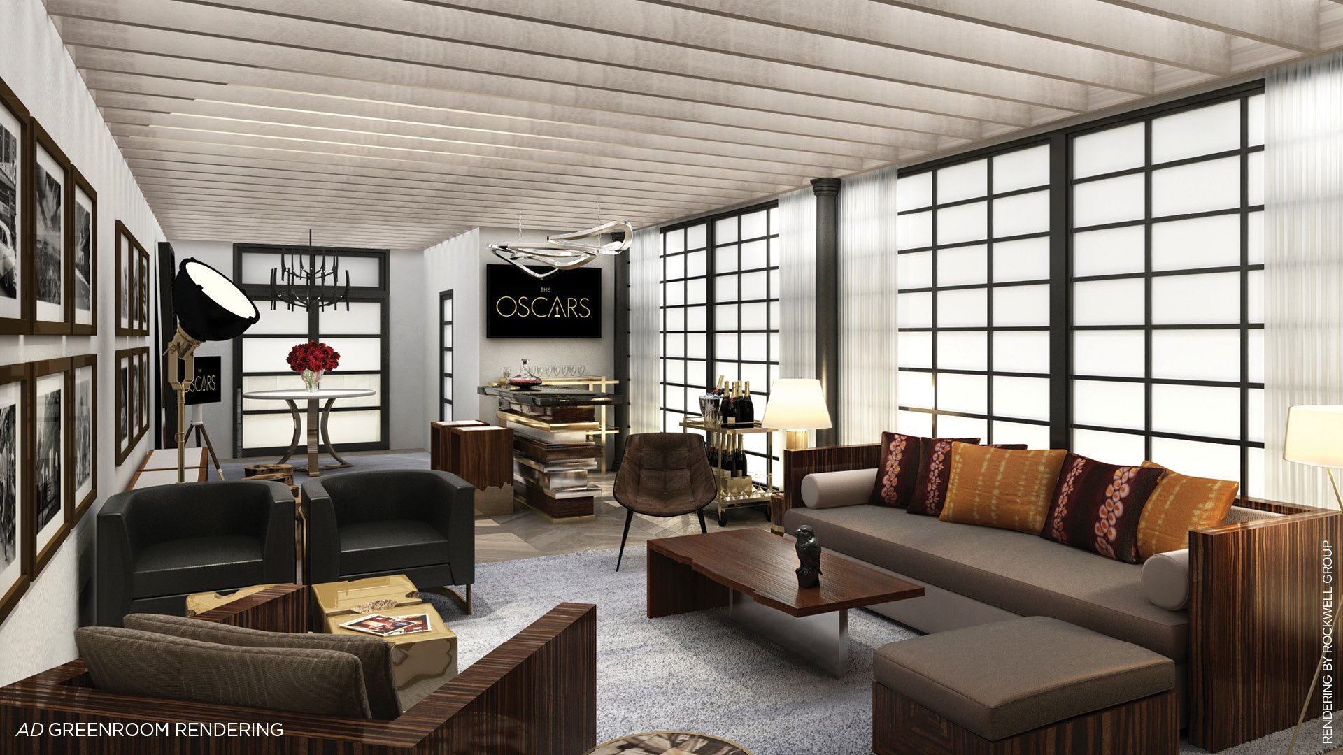 Lead Graphics Designer - Architectural Digest | Greenroom at the Oscars