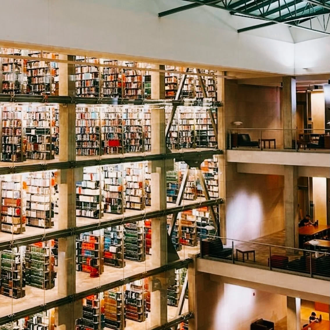 although we have all of the study spaces and nooks here that you could want &mdash; we want to know which library are you staying at?!