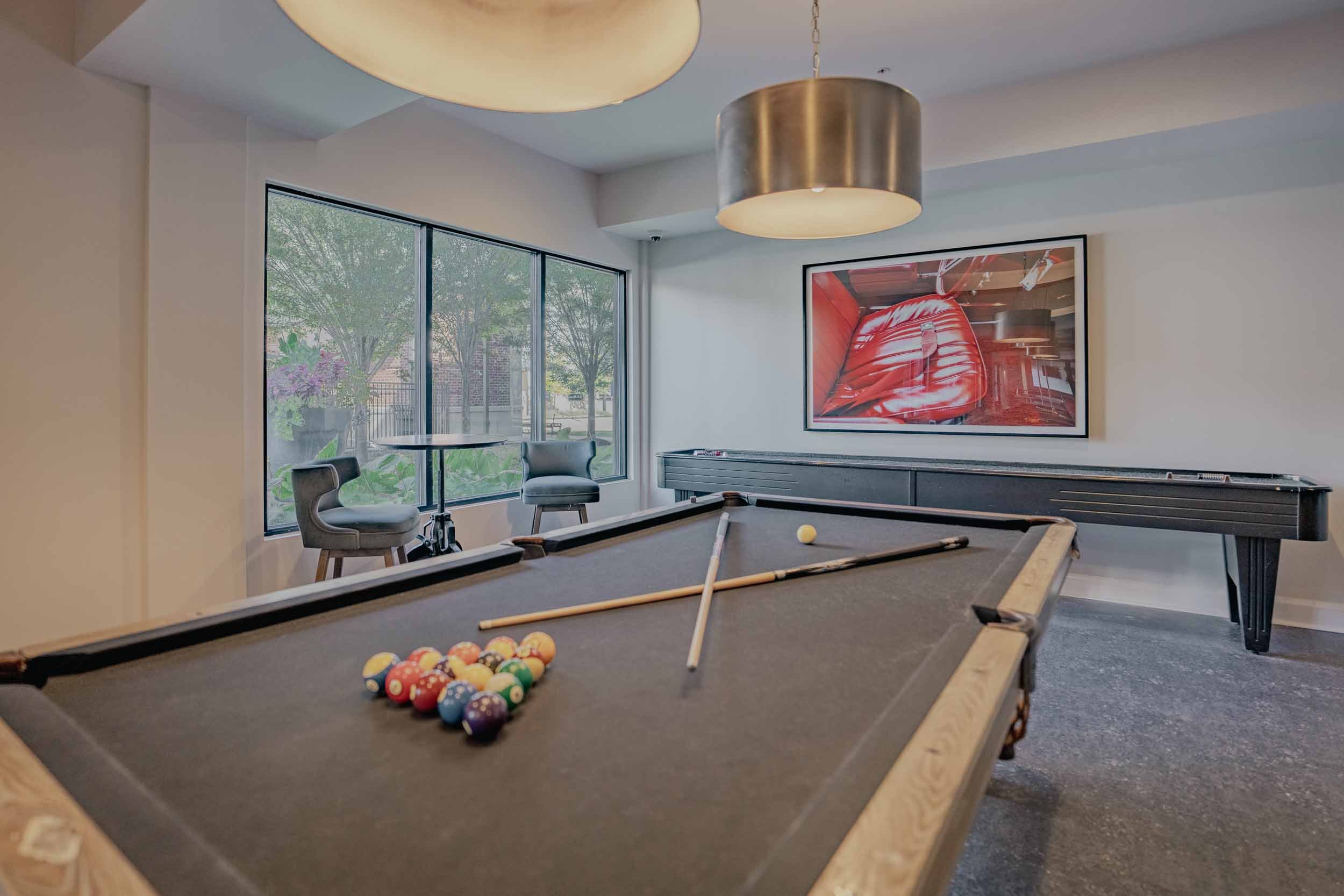 The Griff | Off-Campus Apartments in Columbus, OH near OSU | Billiards