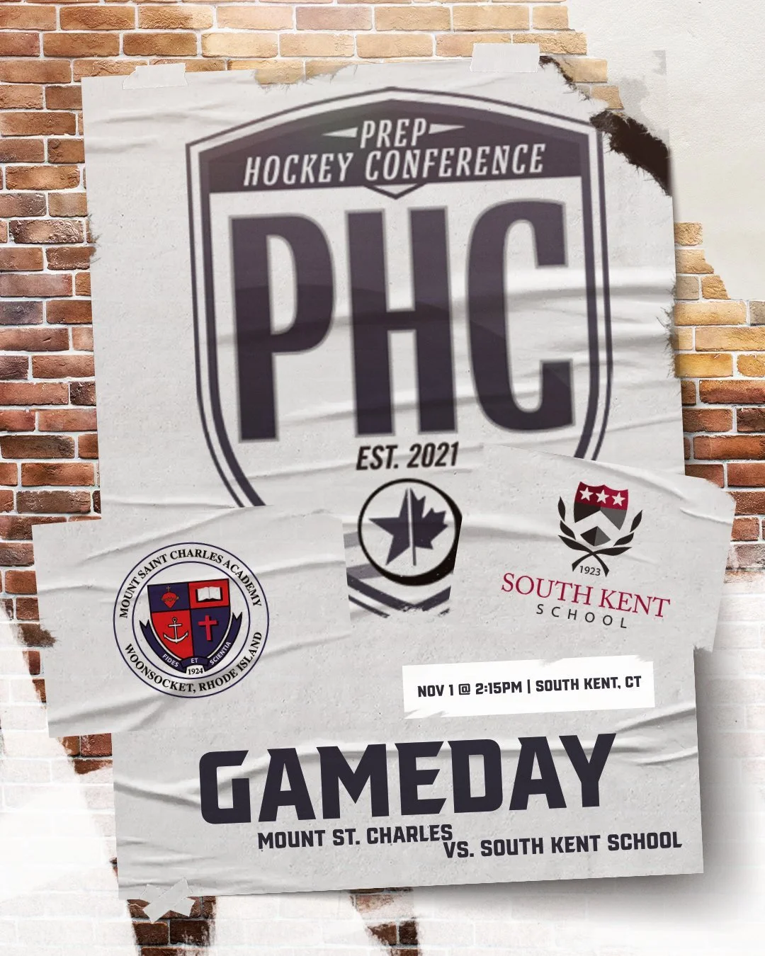 First half of a eastern division home and home this weekend! #thePHC
📺: https://southkentschool.org/athletics/hockey/hockey-livestream/