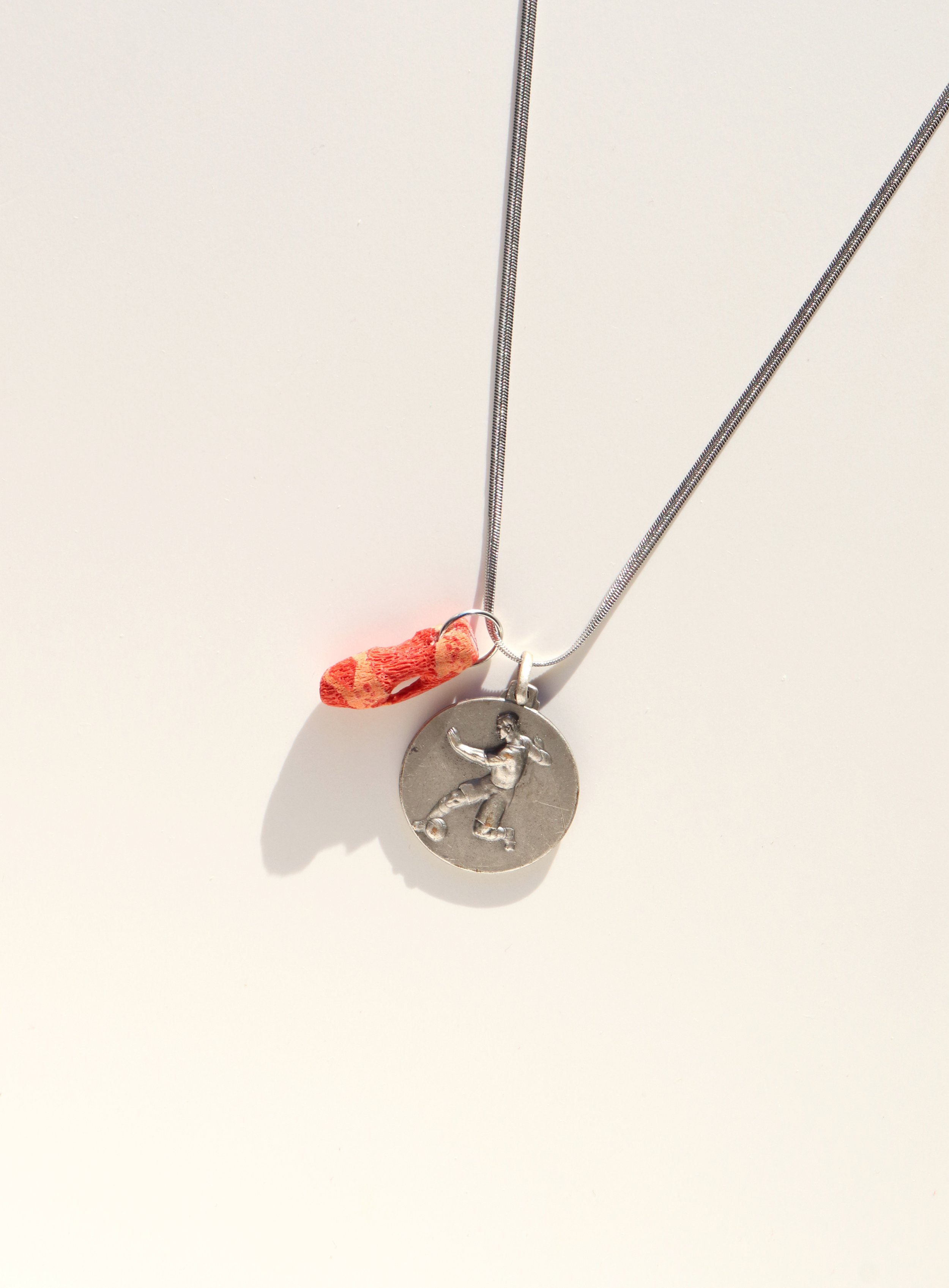 PENALTY KICK CHARM NECKLACE