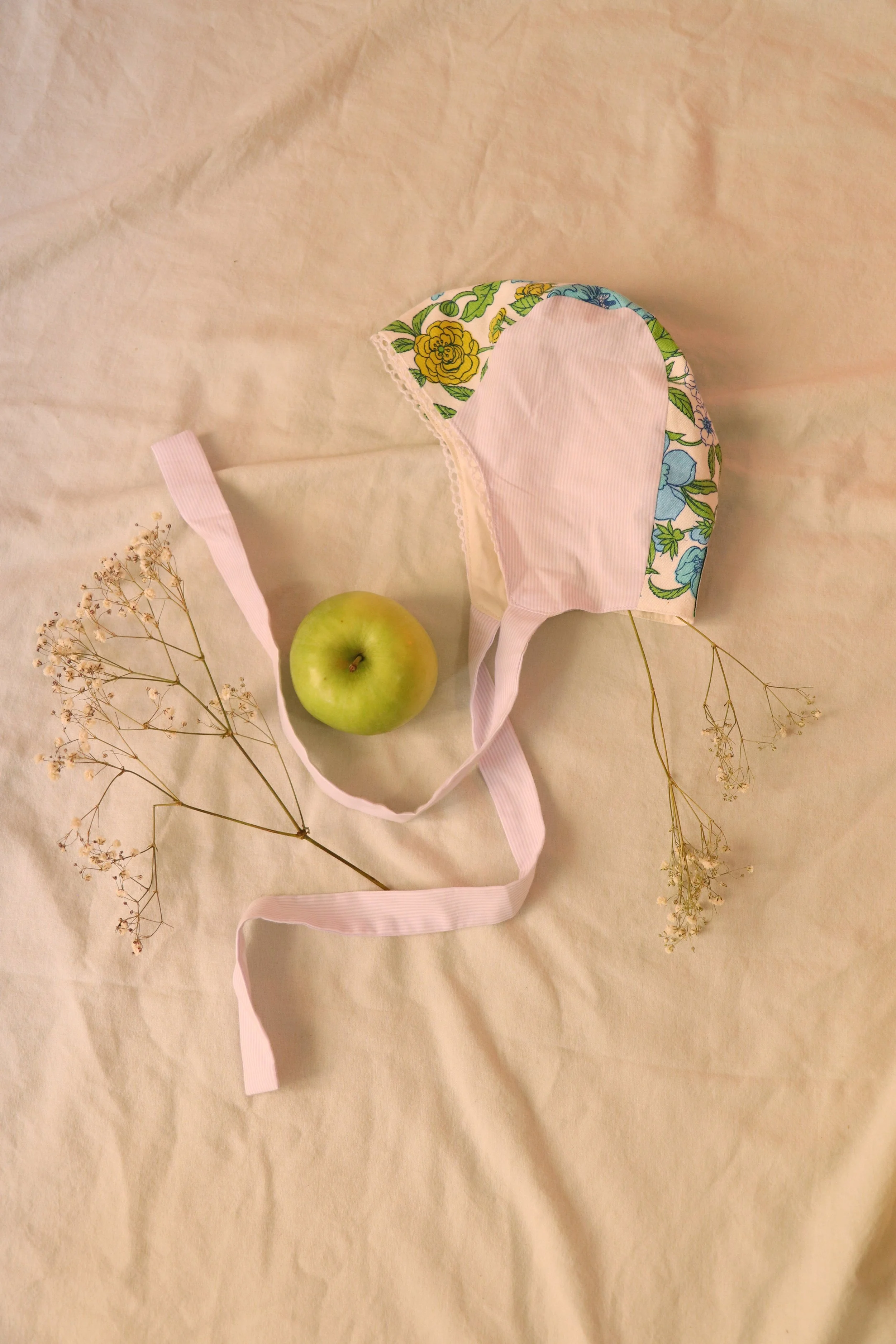 Lavender Gardens Baby Bonnet