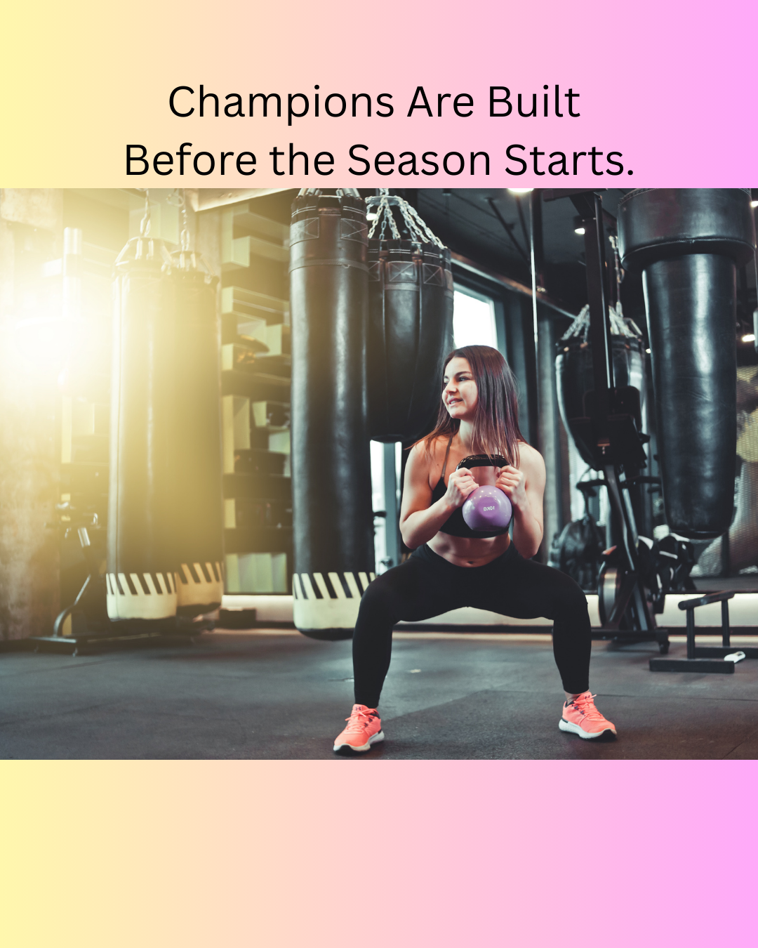 Confidence Is Built in the Off-Season