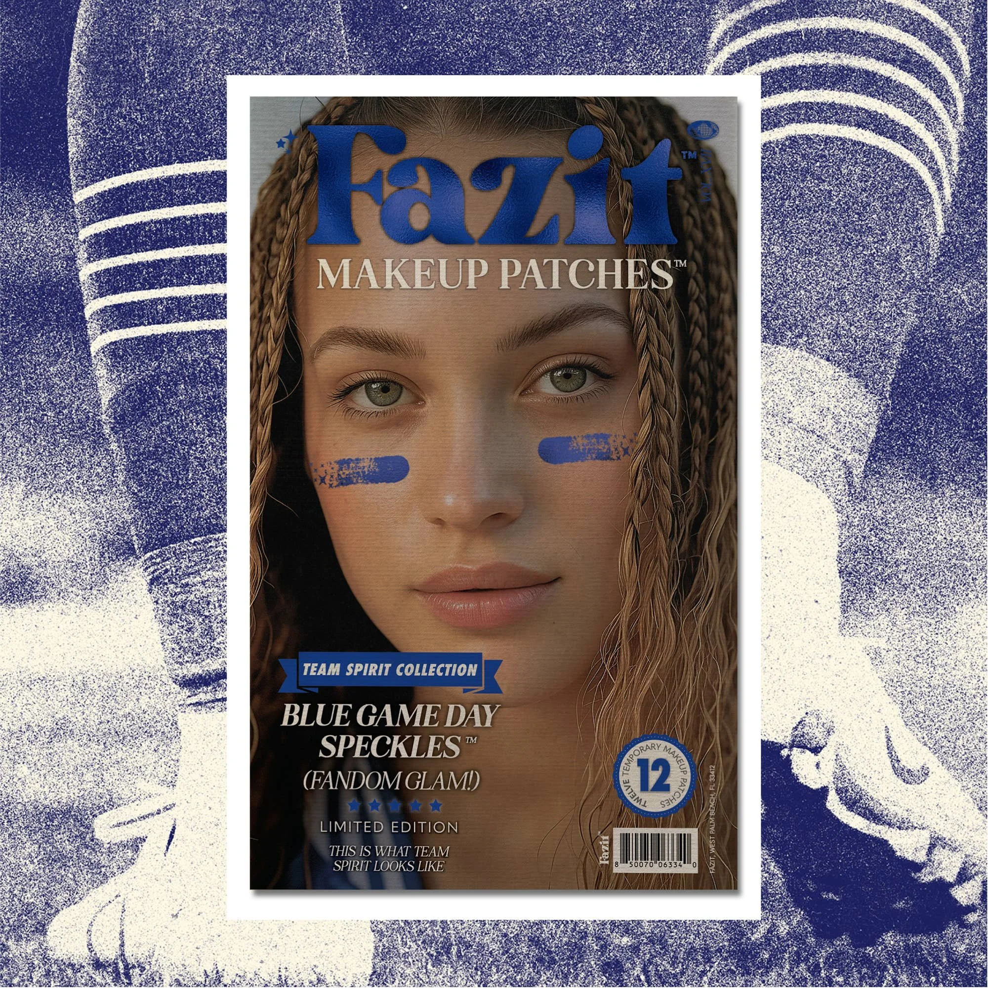Fazit Game Day Eye Black Makeup Patches