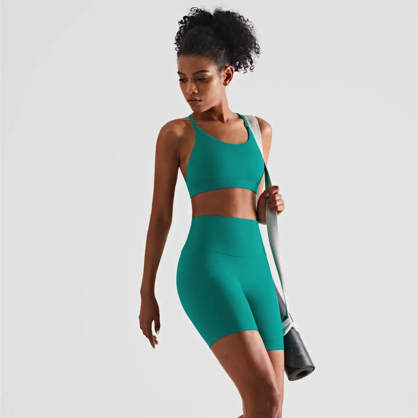 Luna Triangle-Back Sports Bra