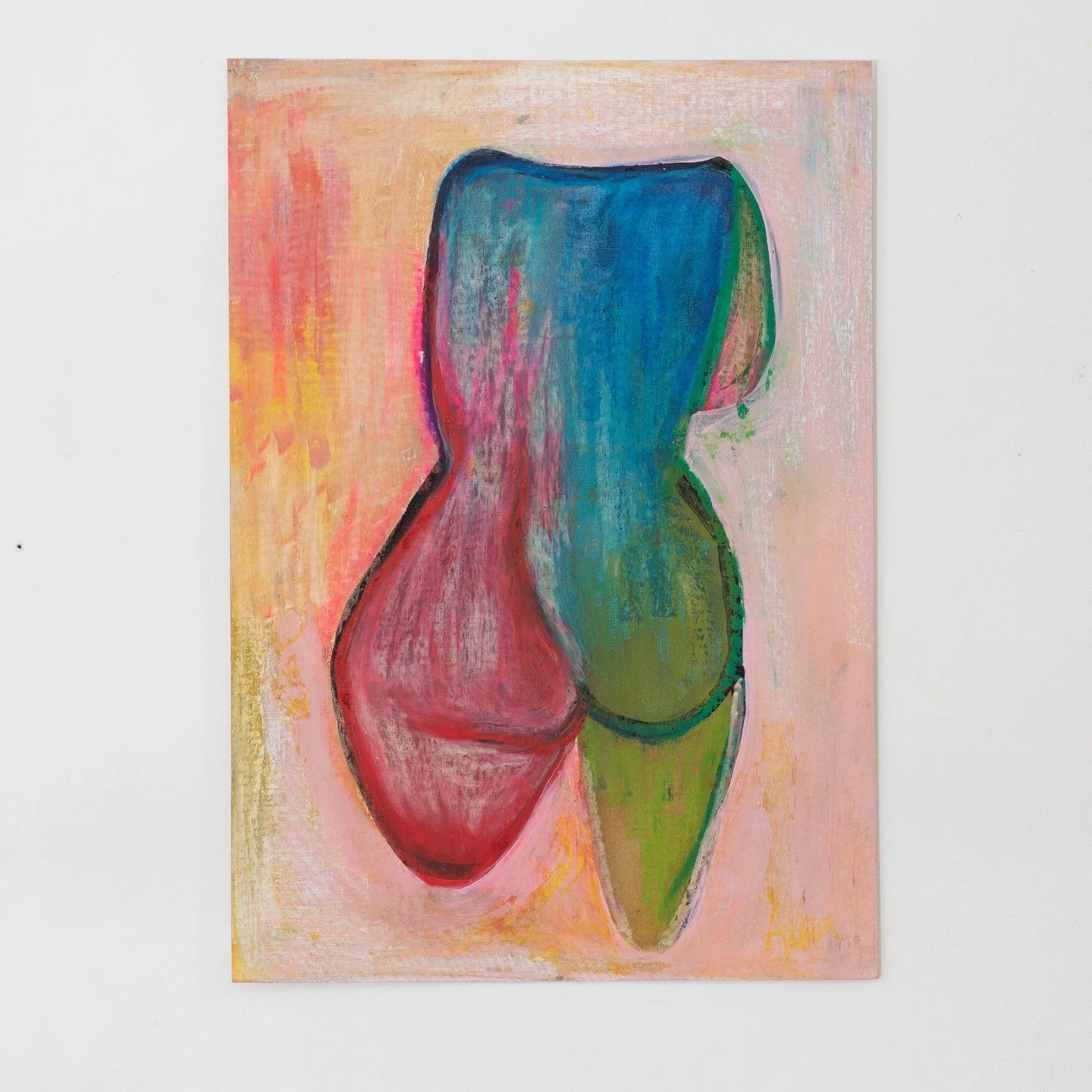 Une silhouette arc-en-ciel qui h&eacute;site encore entre gauche et droite, rouge passion et vert pistache&hellip; bref, le mood du jour est officiellement ind&eacute;cis mais tr&egrave;s color&eacute;.